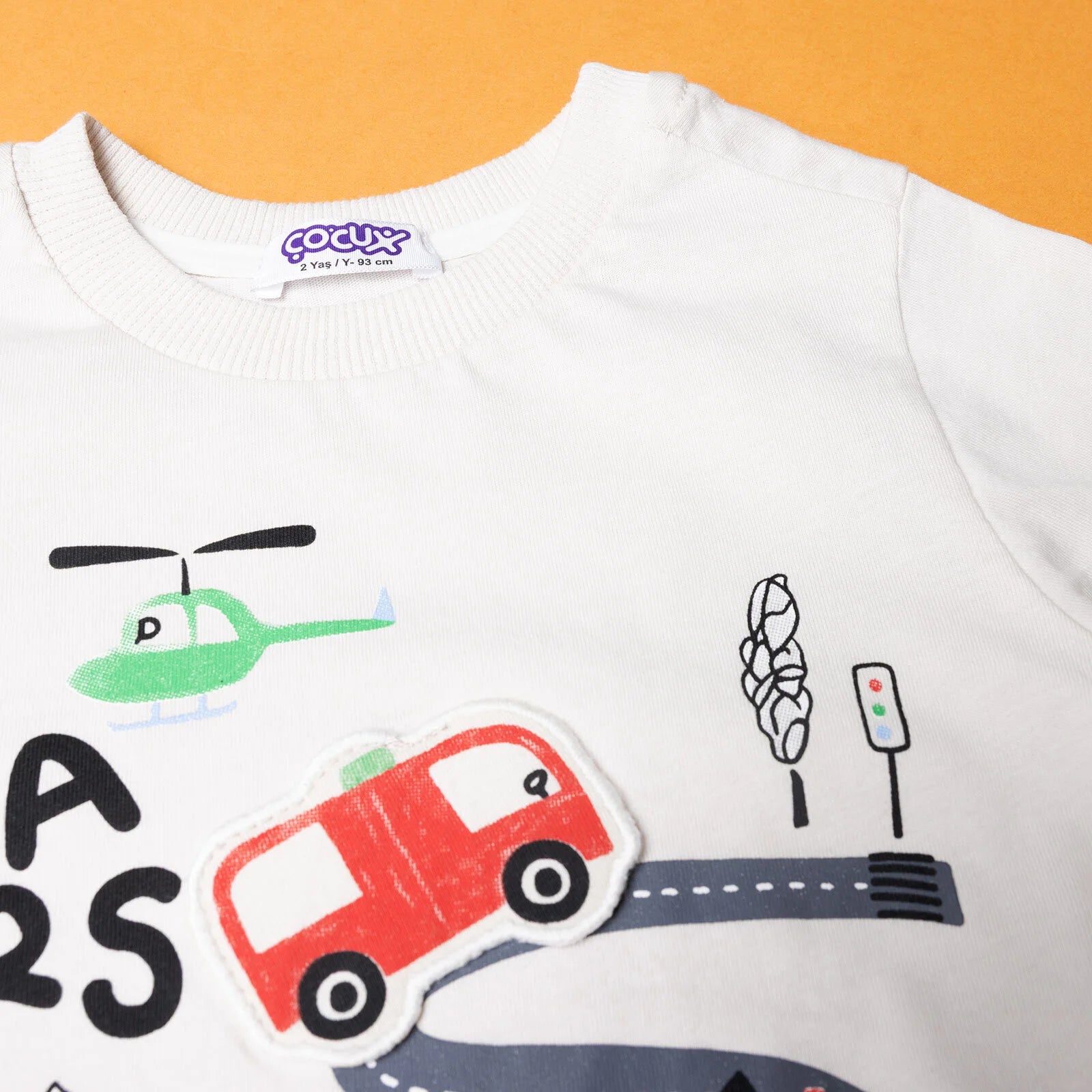 Midimod Fun World 3D Boy Tshirt - Short - Beige - ebebek - Black Friday