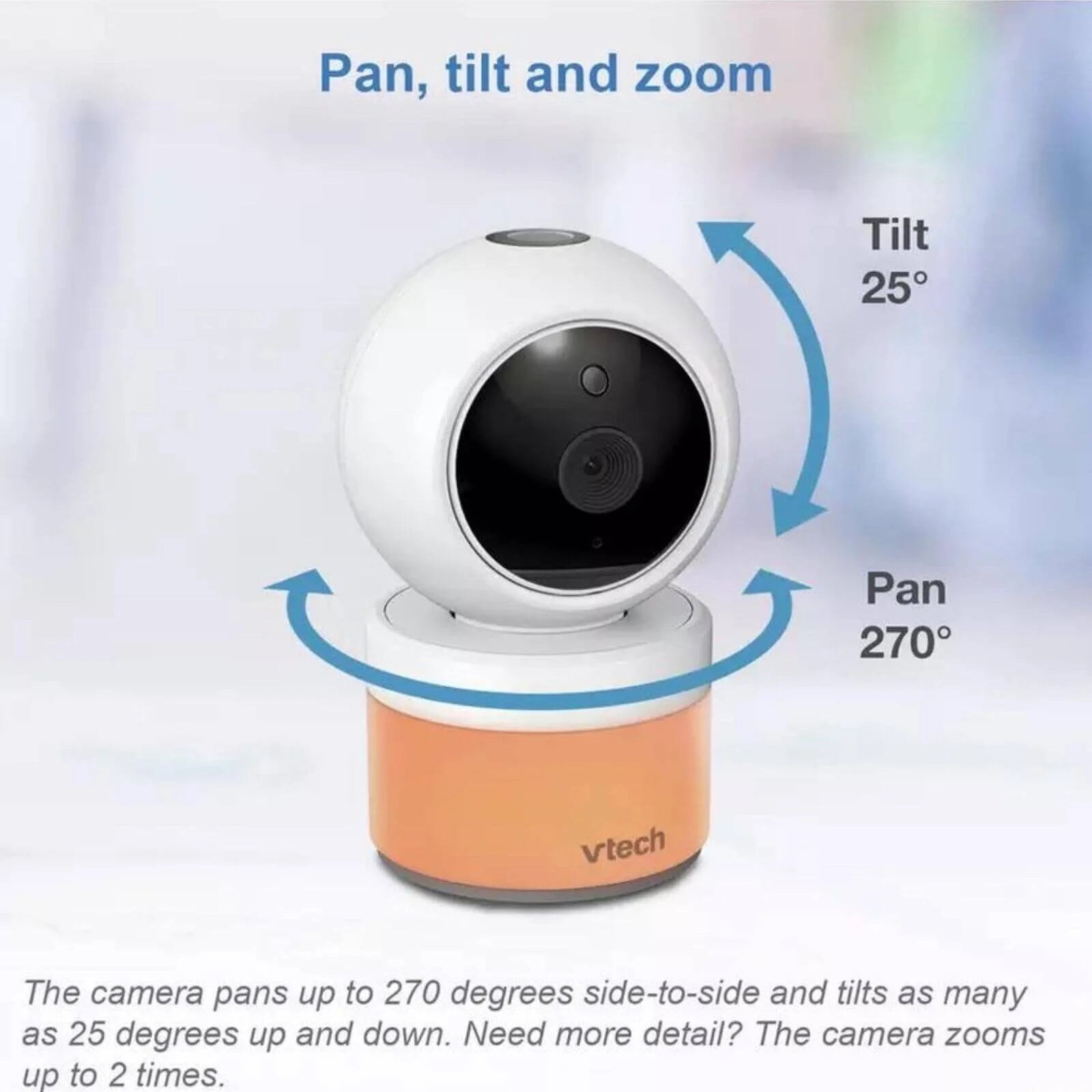 VTech VM5463 5inch Digital Baby Monitor - ebebek - Black Friday