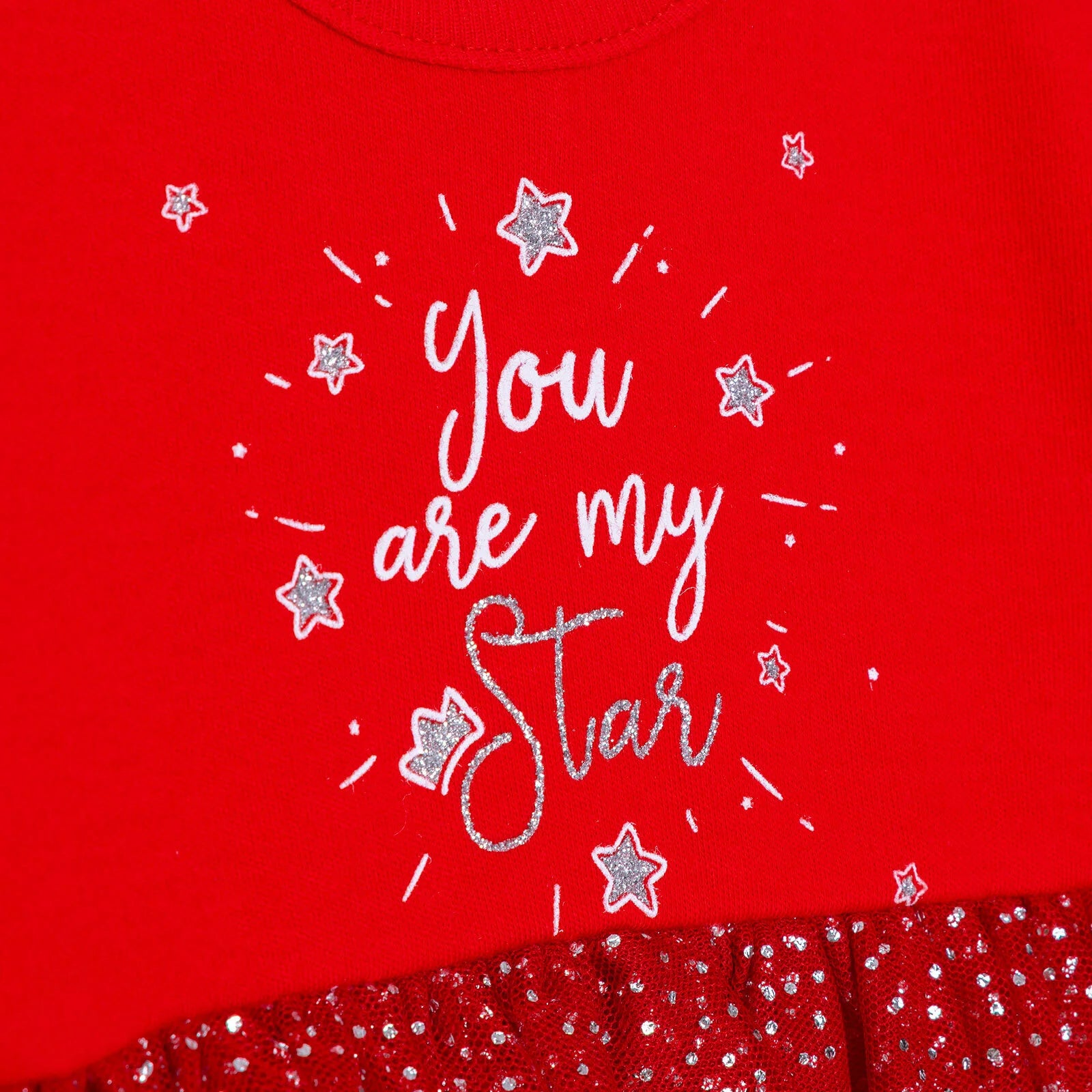 HelloBaby My First Christmas Newborn Girl Dress - Body - Red - ebebek - Black Friday