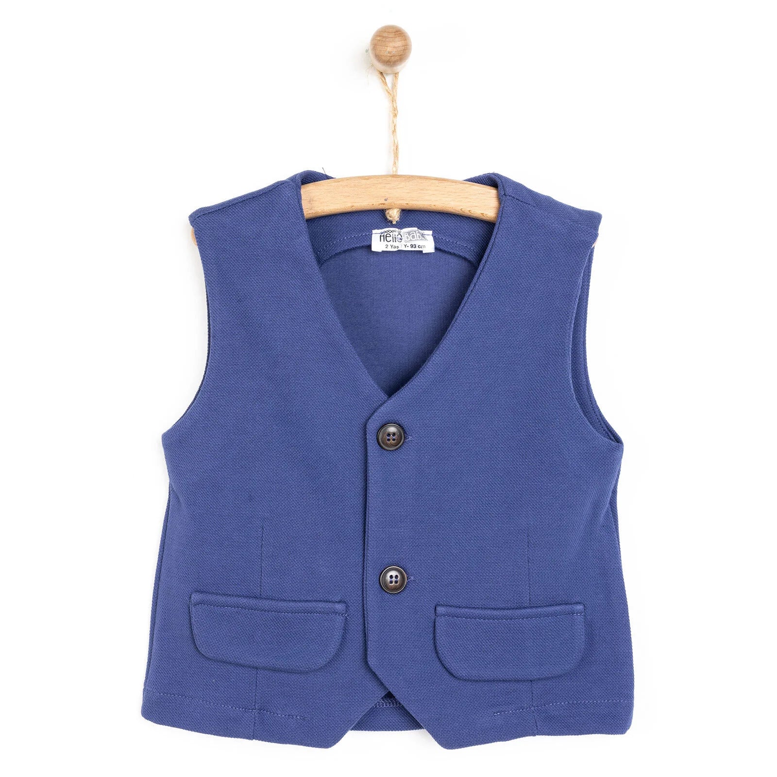 HelloBaby Classic Boy Boy Vest - Light Blue - ebebek - Black Friday