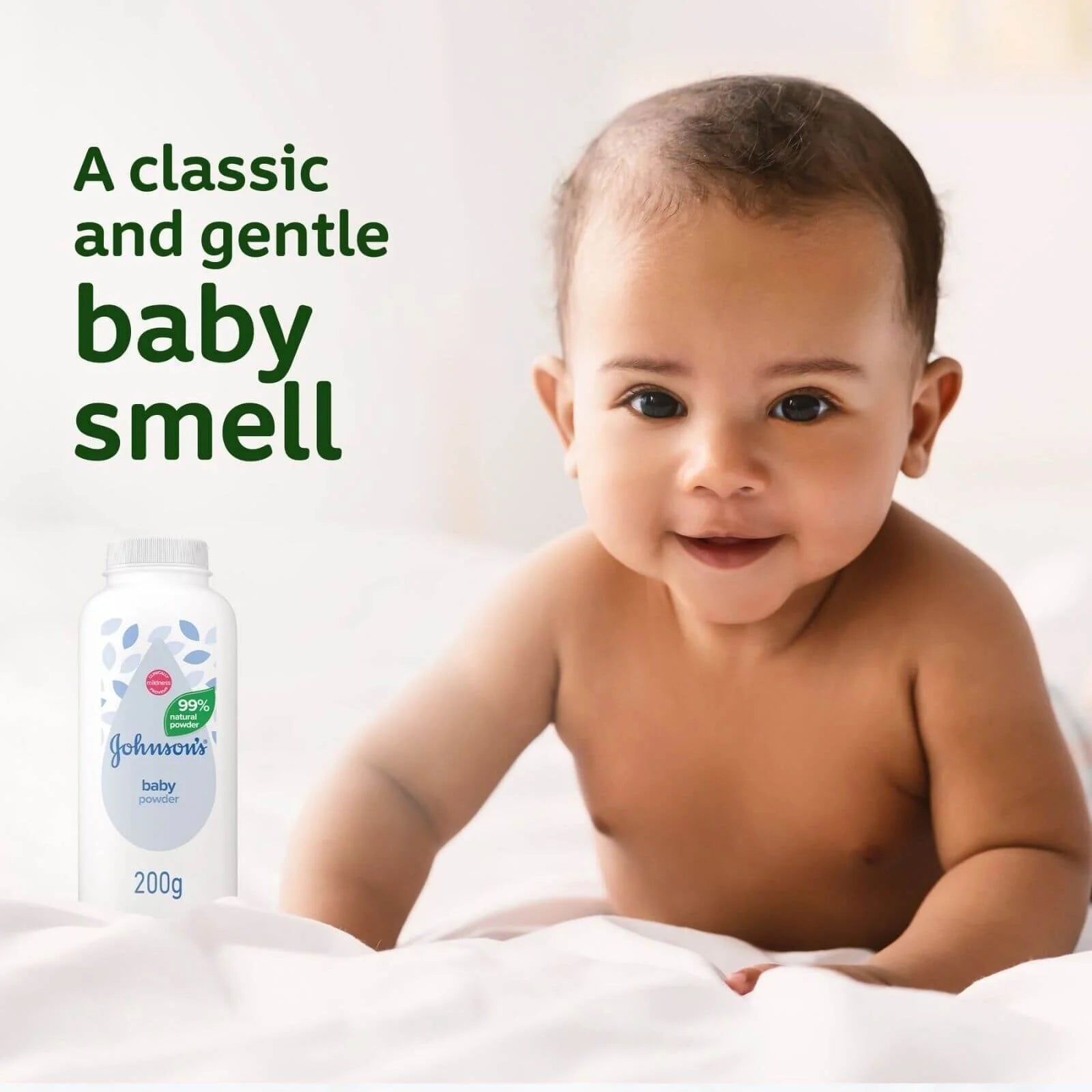 Johnson's Baby Powder Natural 200g - ebebek - Black Friday