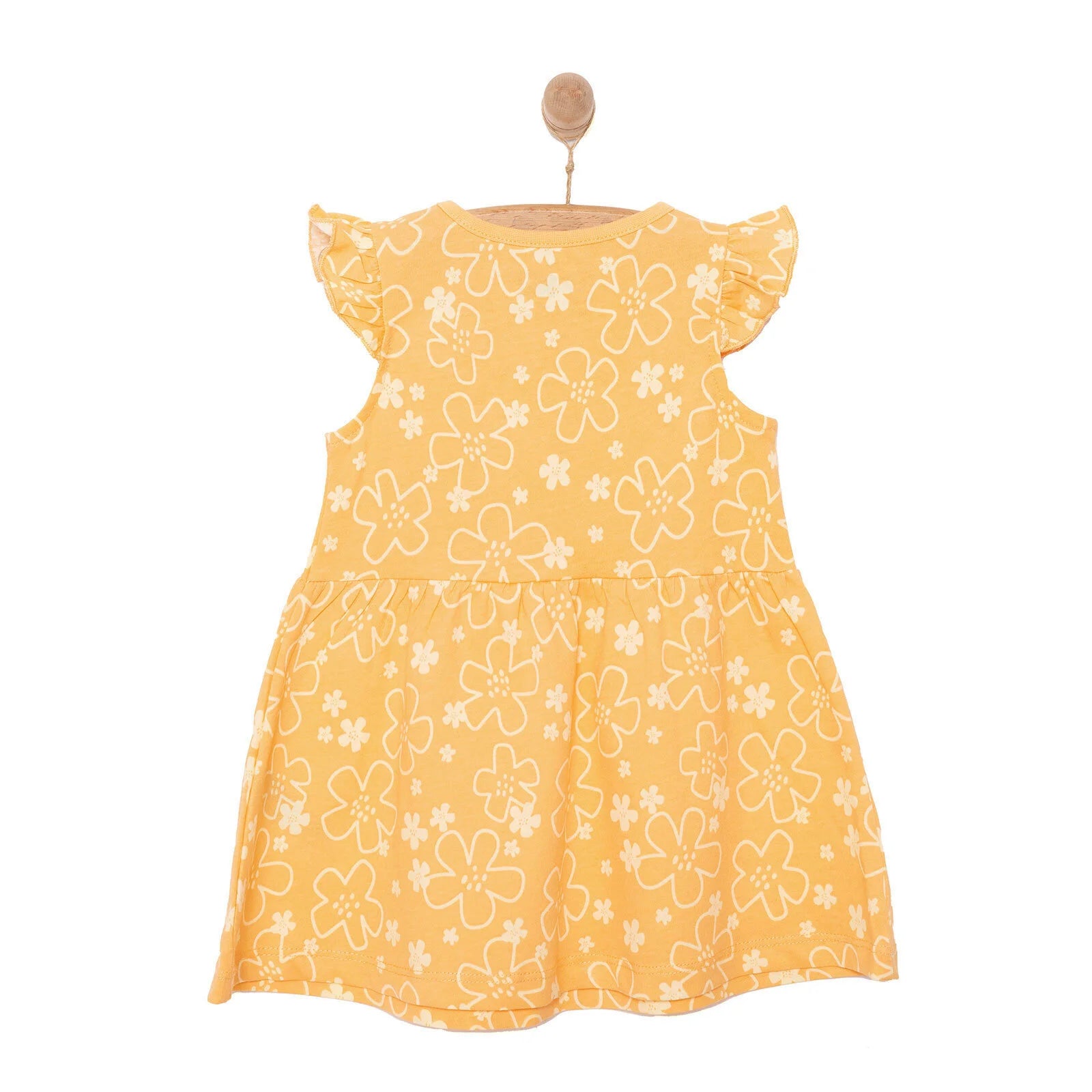 HelloBaby Basic Girl Flowers Printed DreSS - Orange - ebebek - Black Friday