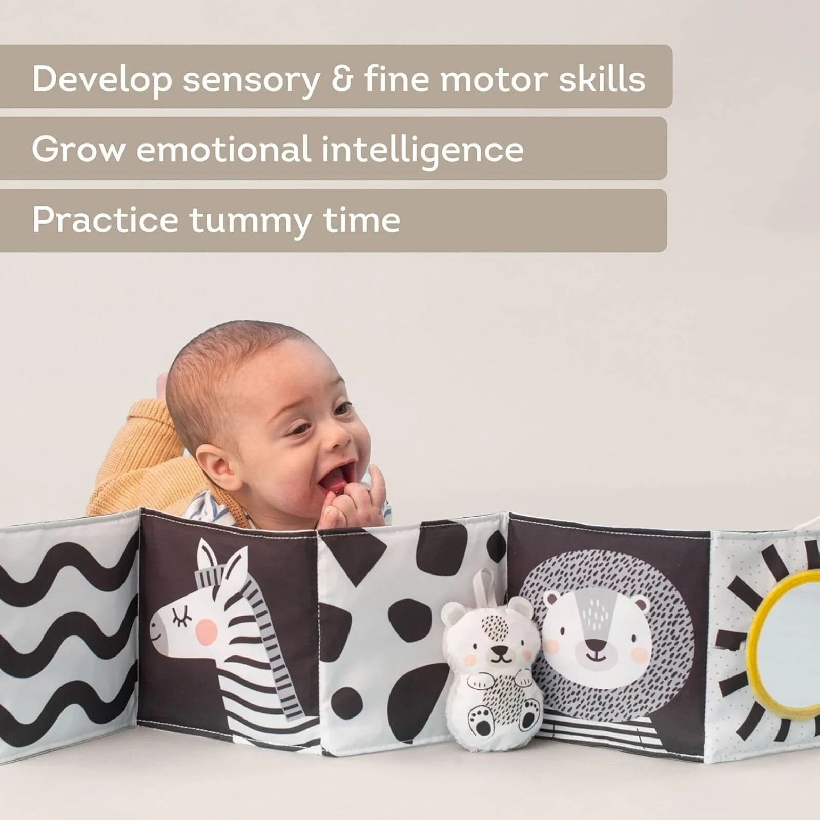 Taf Toys Savannah Black & White Book - ebebek - Black Friday