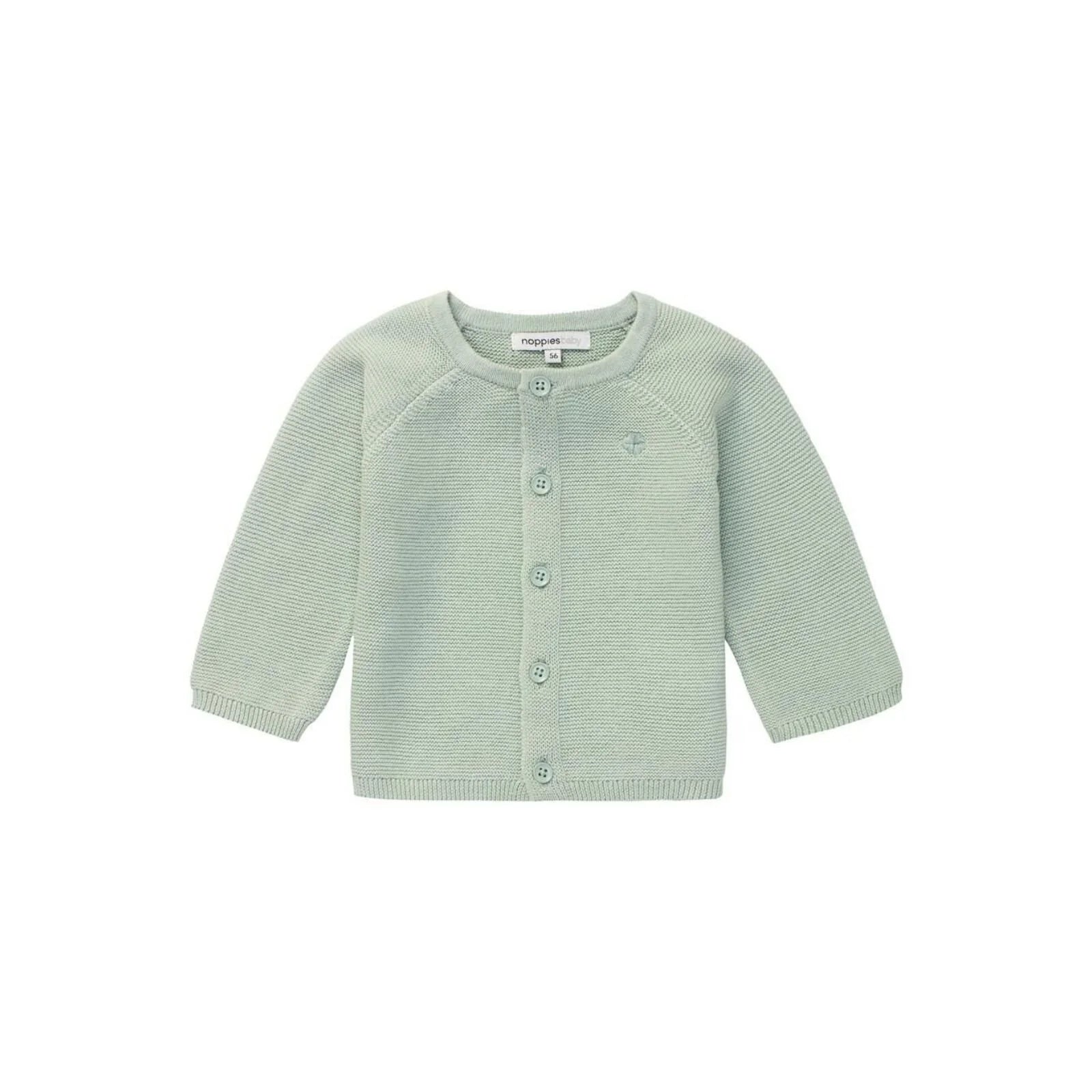 Noppies U Cardigan knit Naga - Grey Mint - ebebek - Black Friday