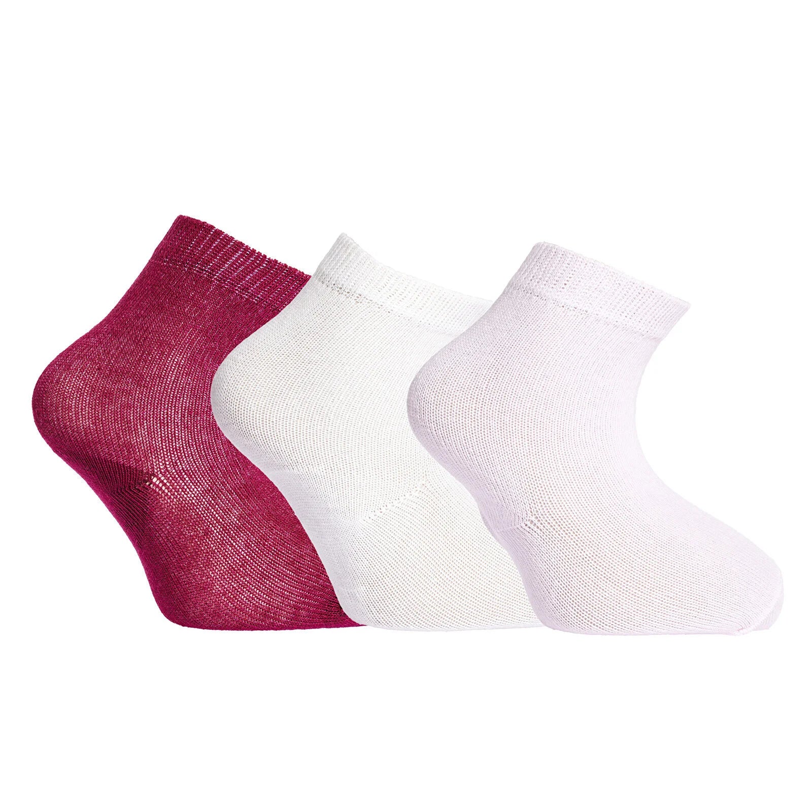 HelloBaby Baby Girl Pack of 3 Socks - Pink - ebebek - Black Friday