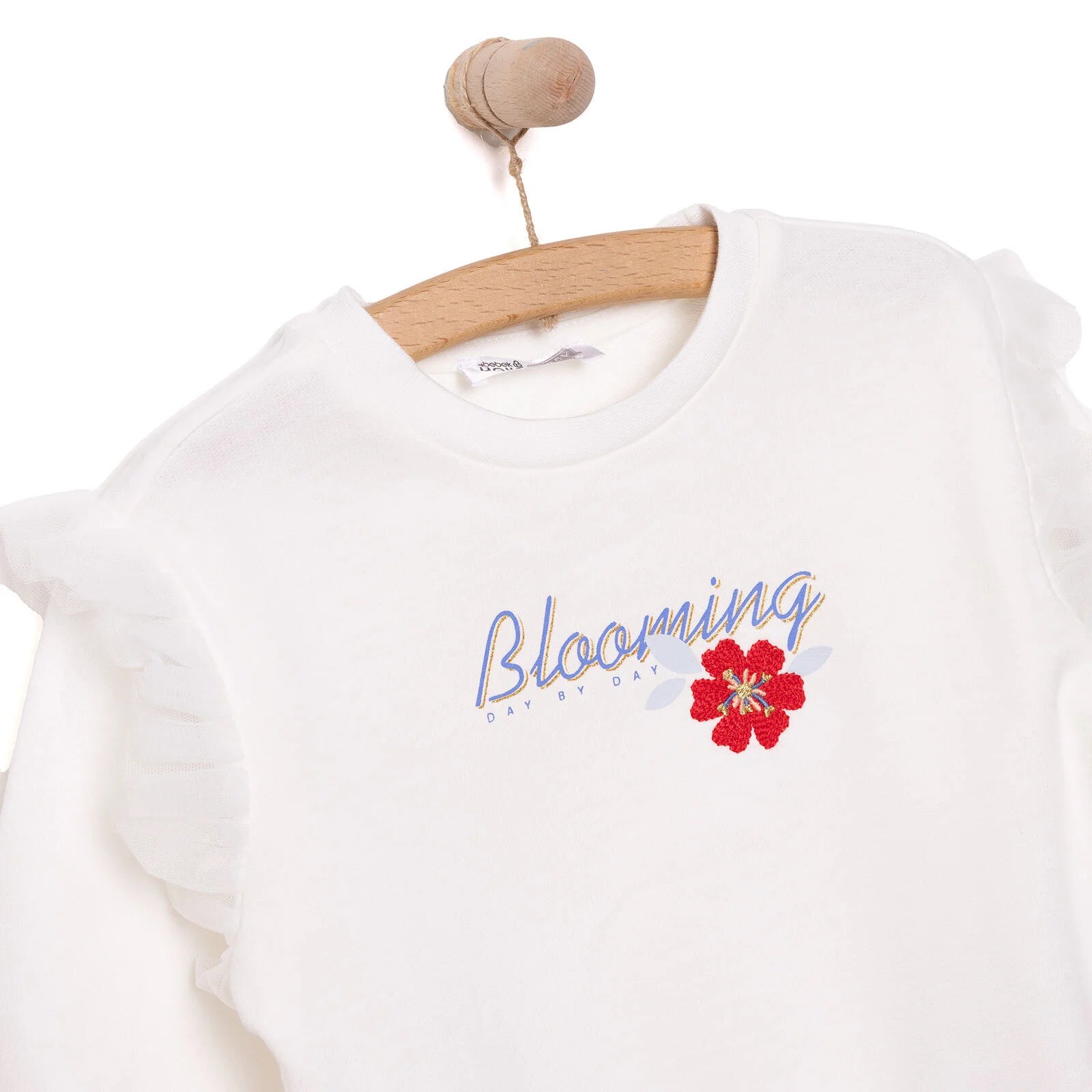 HelloBaby Spring Memories Sweatshirt - Ecru - ebebek - Black Friday