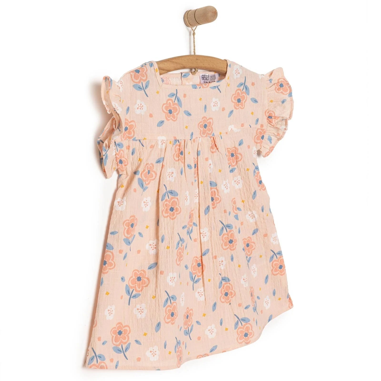 HelloBaby Baby Girl Dress - Salmon - ebebek - Black Friday