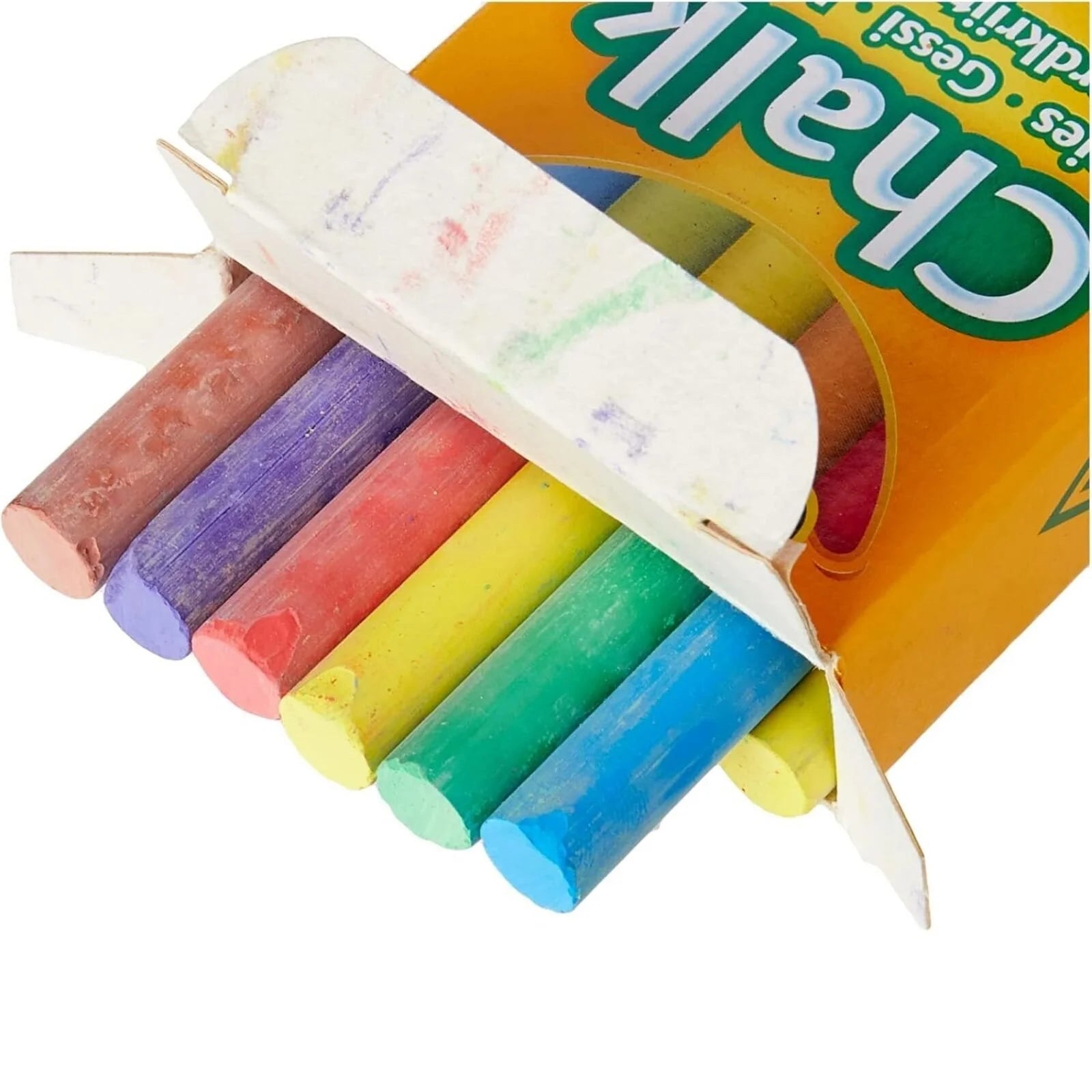 Crayola Coloured Chalk 12 pcs - ebebek - Black Friday