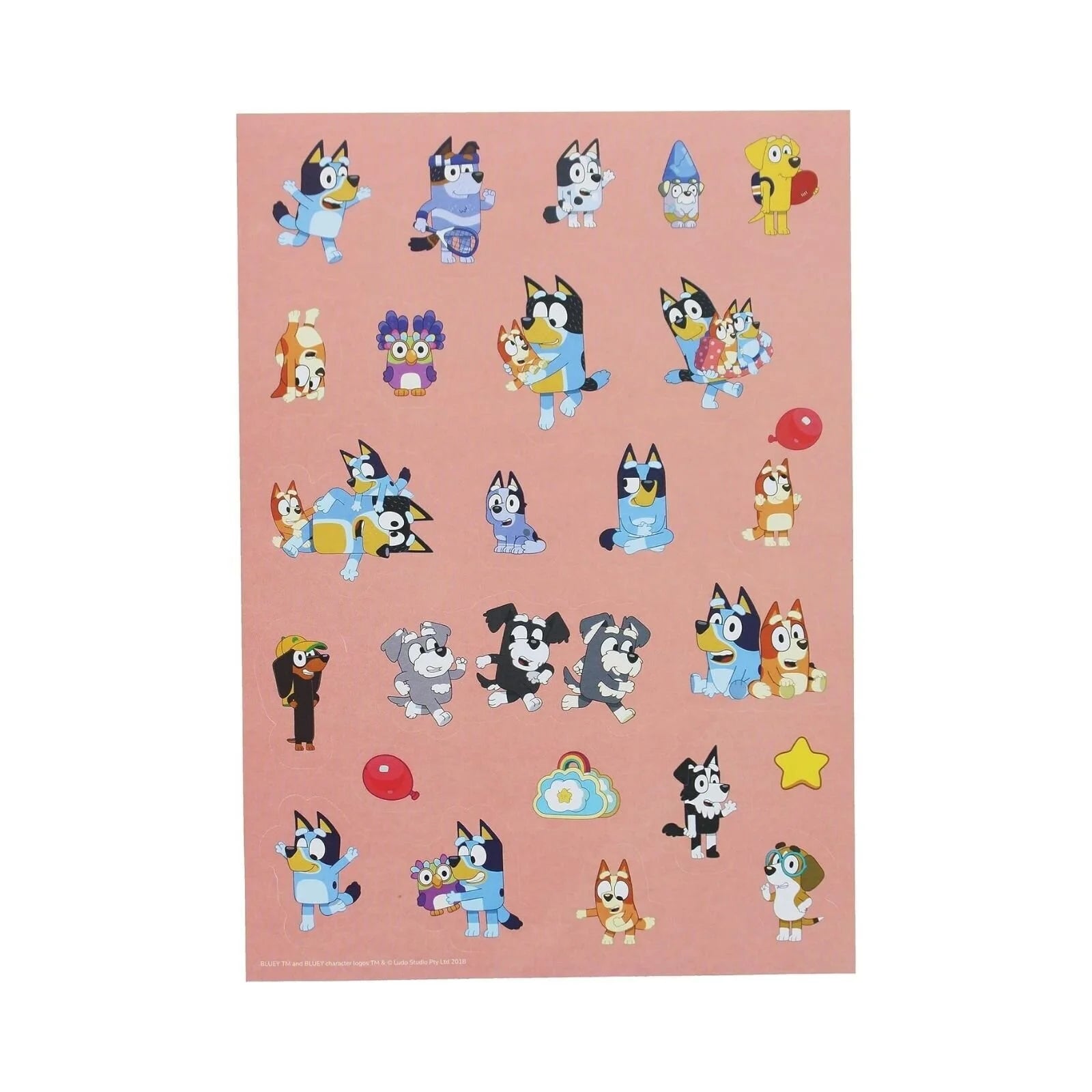 Bluey Stick & Stamp Set - ebebek - Black Friday