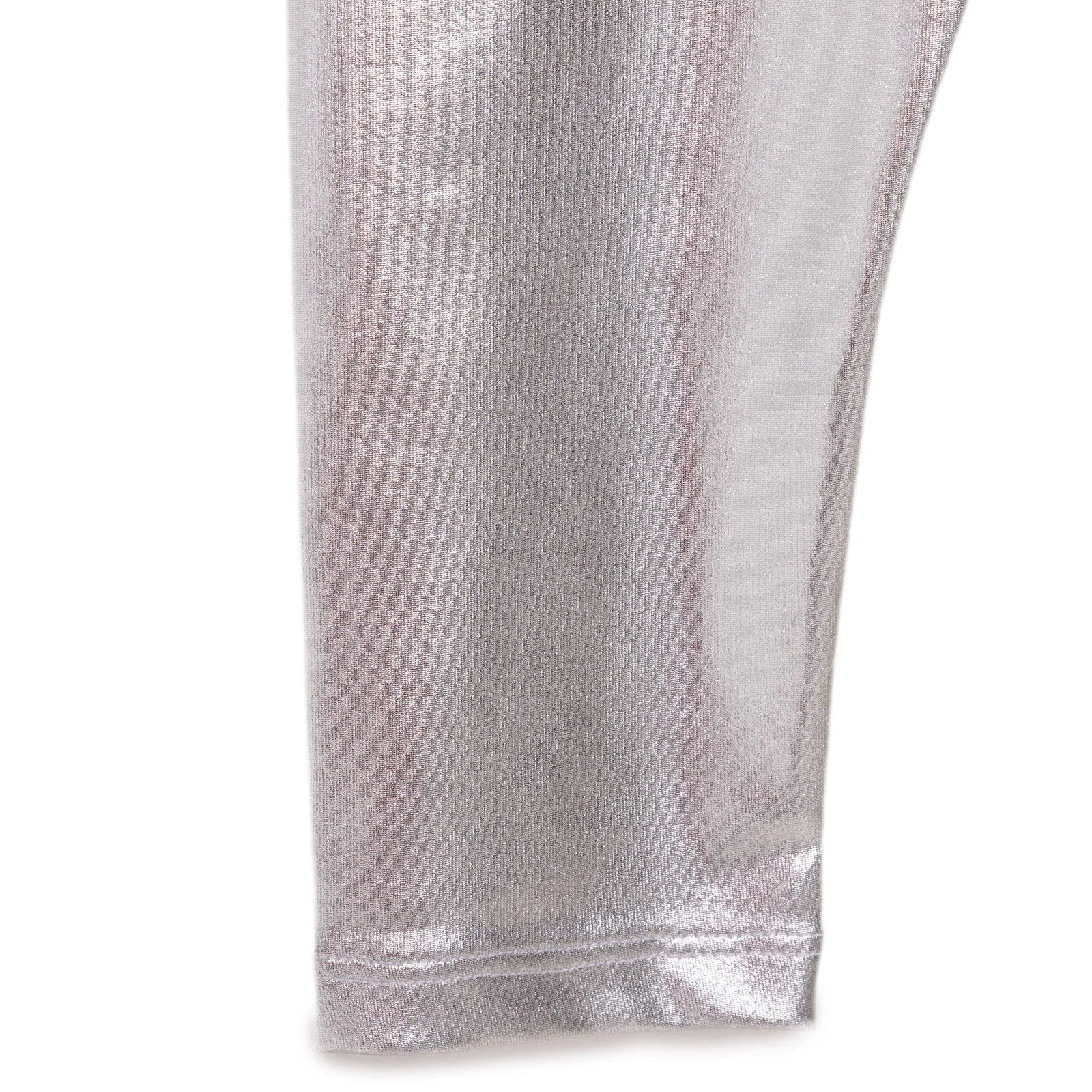 HelloBaby Metallic Girl Leggings - Silver - ebebek - Black Friday