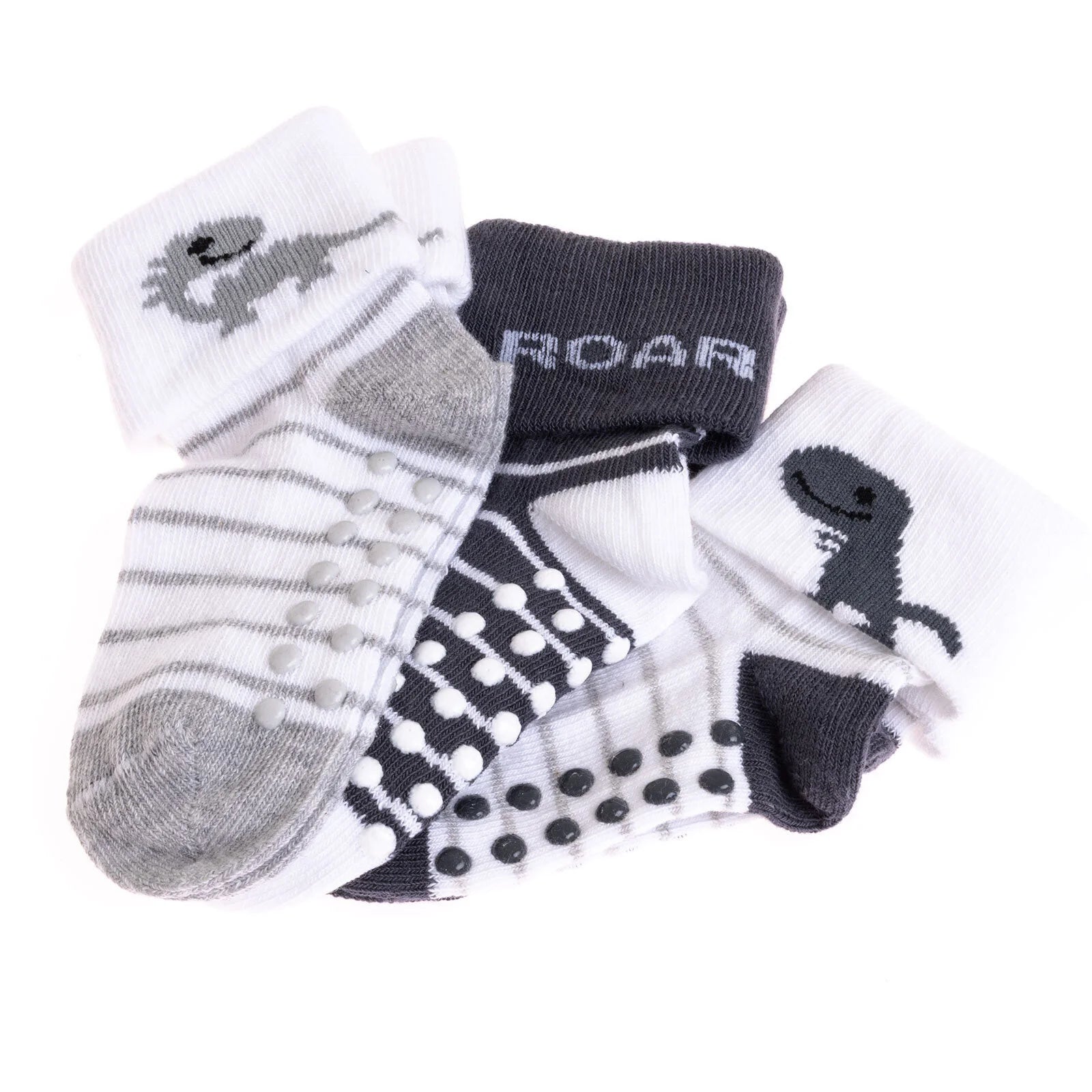 HelloBaby Baby Boy Pack of 3 Socks - Grey - ebebek - Black Friday