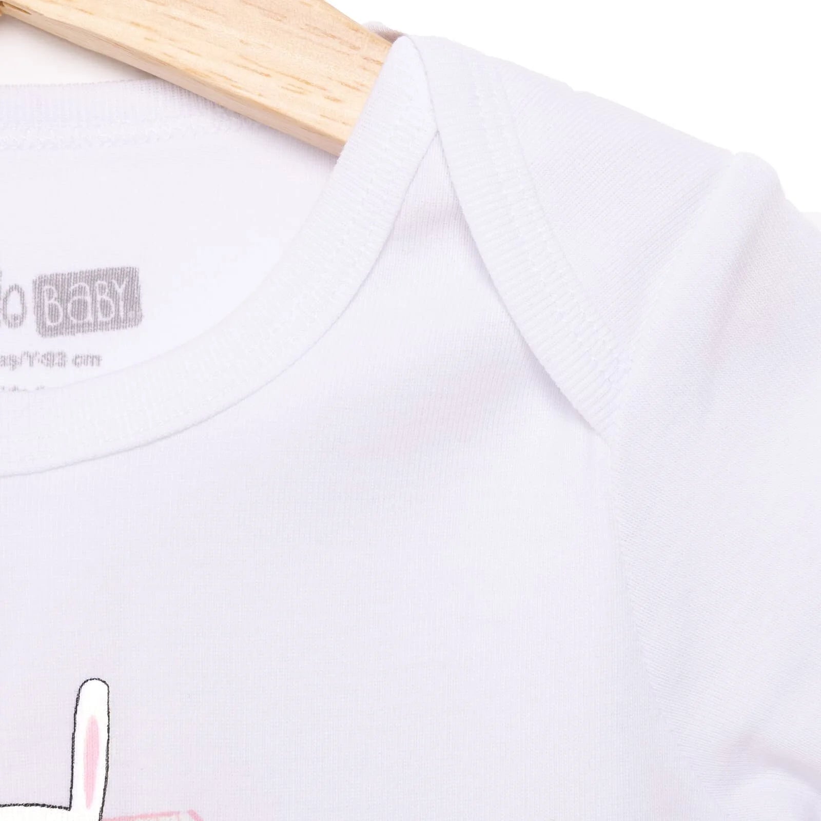 HelloBaby Baby Boy Short Sleeve Body - White - ebebek - Black Friday