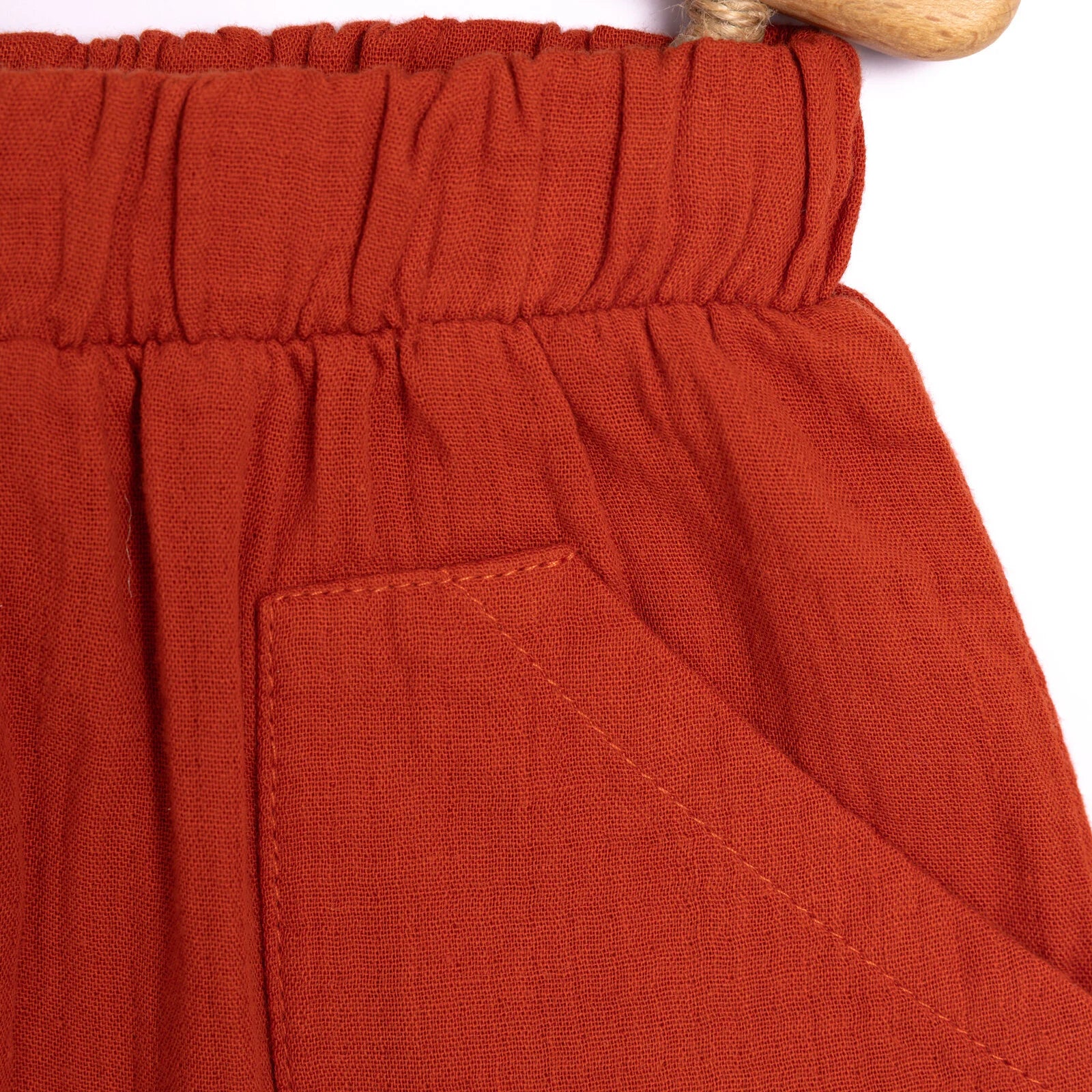 HelloBaby Basic Baby Boy Muslin Leggings - Brown - ebebek - Black Friday