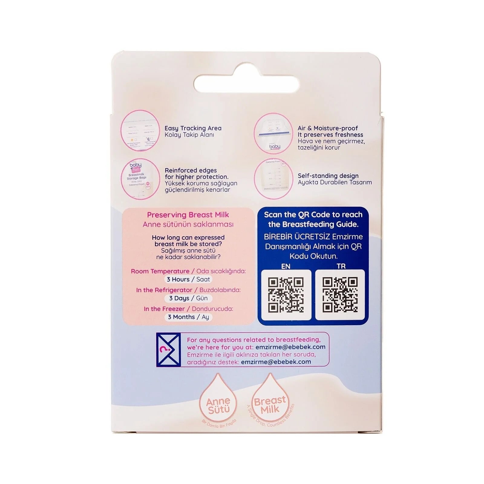 baby mom Breast Milk Storage Bag 25 pcs - ebebek - Black Friday