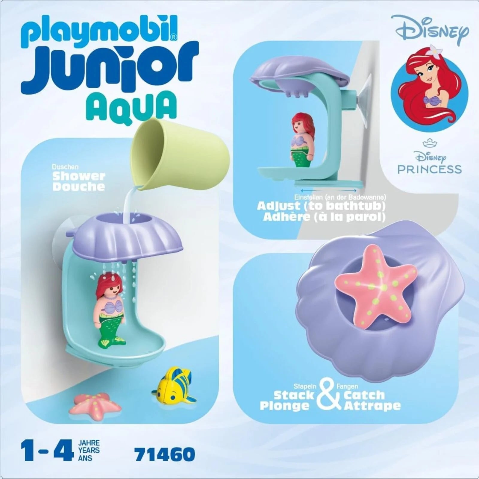 Playmobil Junior Aqua & Disney 71460 Ariel's Shell Shower - ebebek - Black Friday