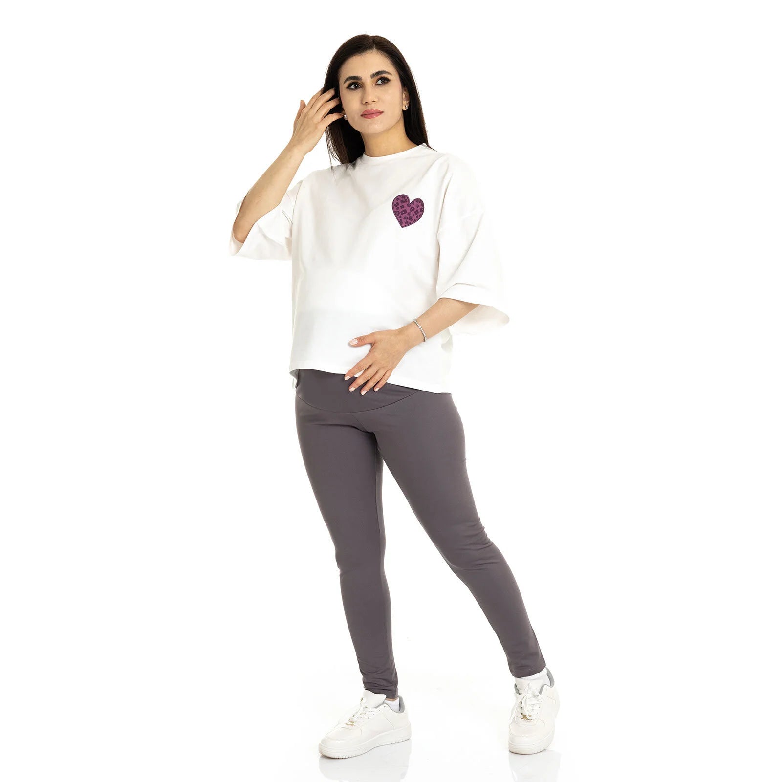 baby mom Mom Maternity Leggins - Grey - ebebek - Black Friday