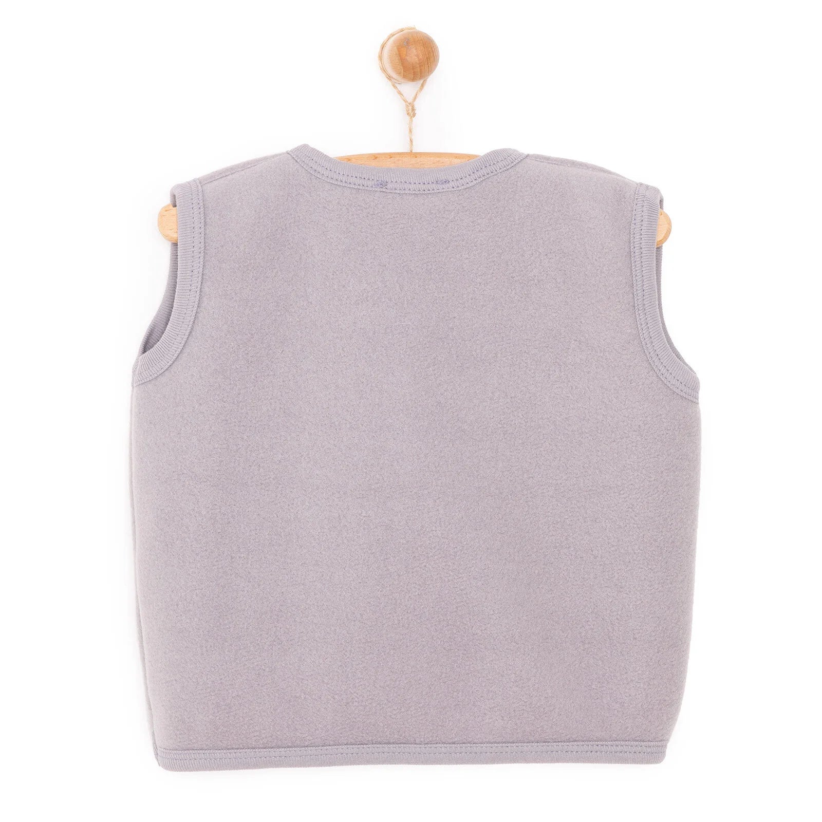 HelloBaby Basic Fleece Vest - Grey - ebebek - Black Friday