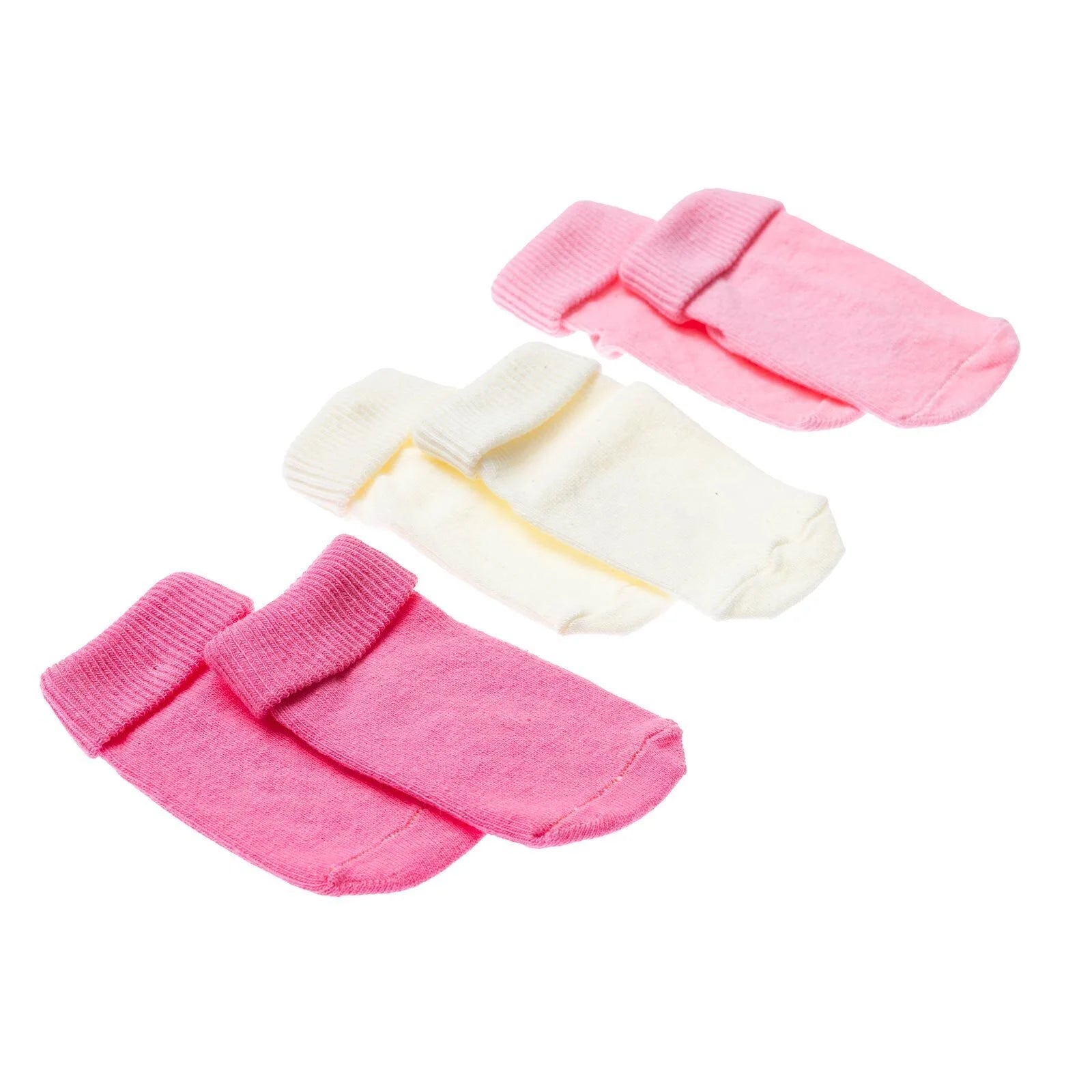 HelloBaby Baby Girl Pack of 3 Socks - Pink - ebebek - Black Friday