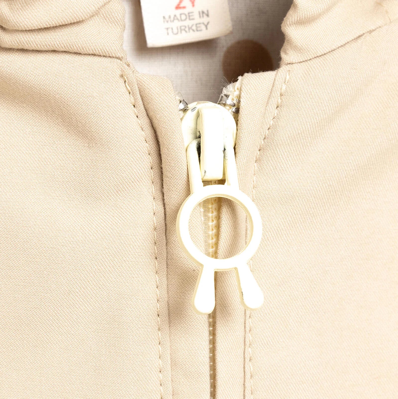 Midimod Basic Baby Girl Hooded Rabbit Raincoat - Beige - ebebek - Black Friday