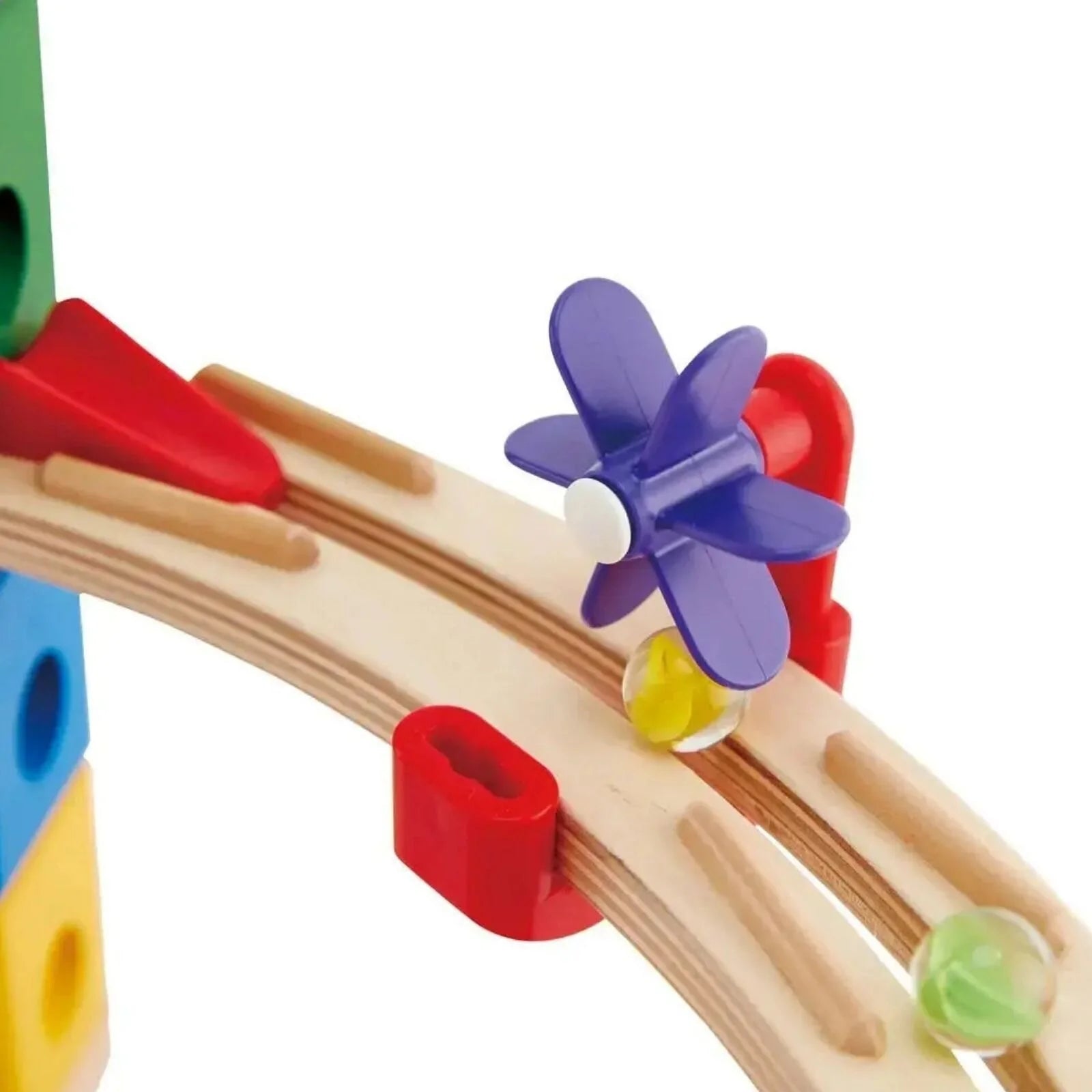 Hape Quadrilla Race to the Finish Marble Run Blocks - ebebek - Black Friday