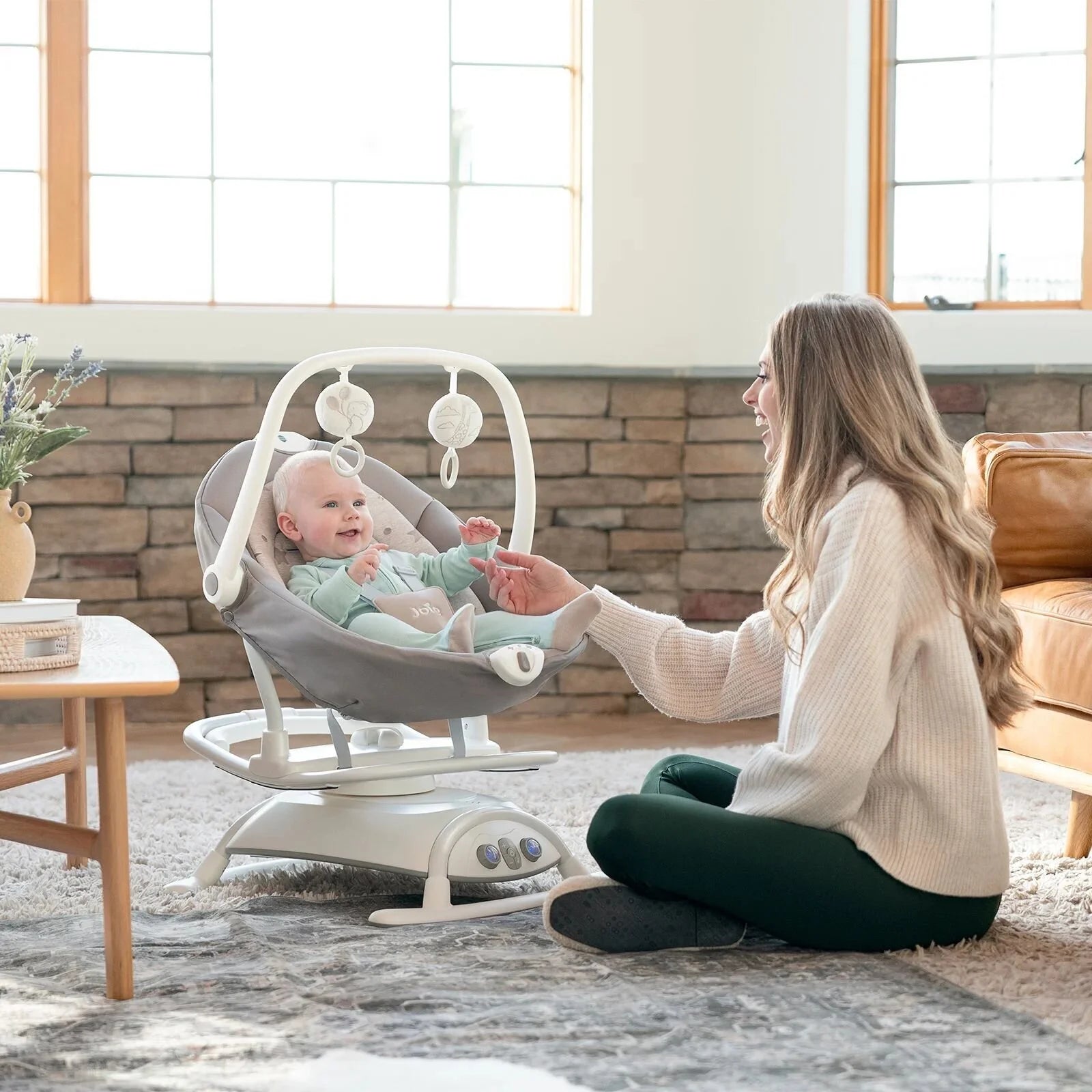 Joie Sansa 2 - in - 1 Rocker & Soother - Cosmo Tan - ebebek - Black Friday