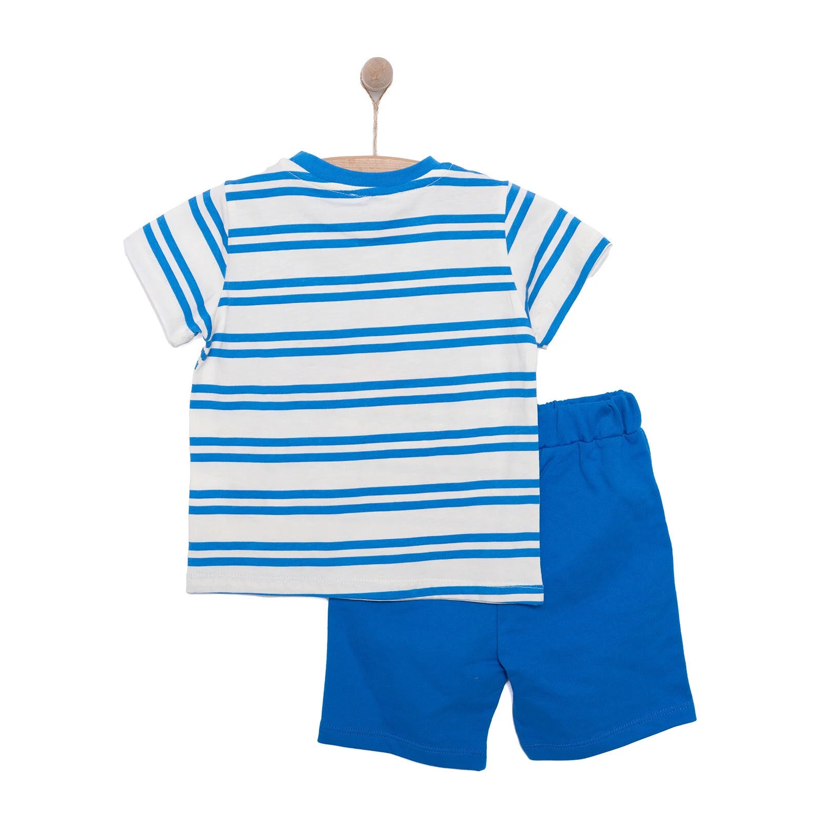 HelloBaby Cars&Roads Truck Printed Boy Tshirt - Blue - ebebek - Black Friday