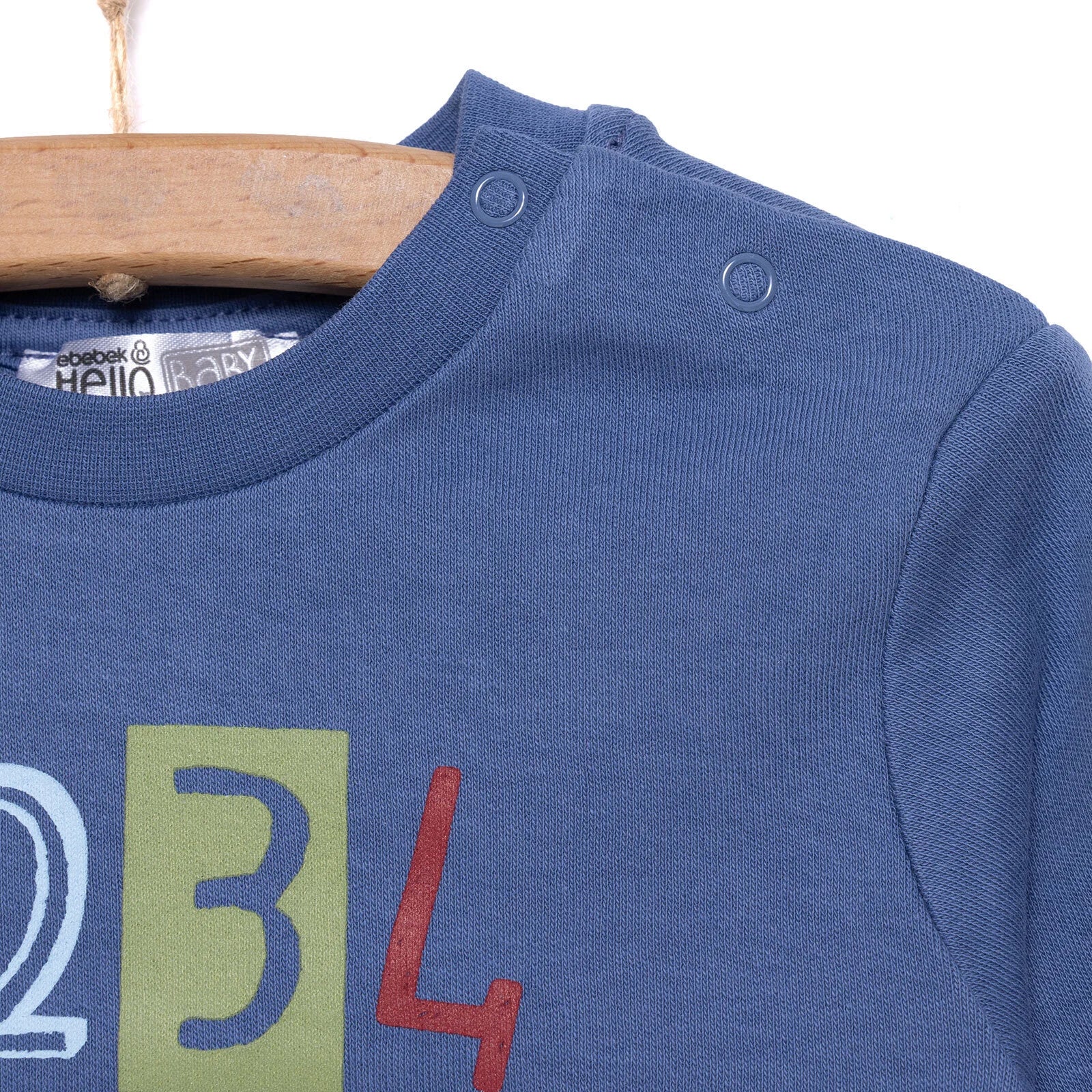 HelloBaby Basic Jumpsuit - Dark Blue - ebebek - Black Friday