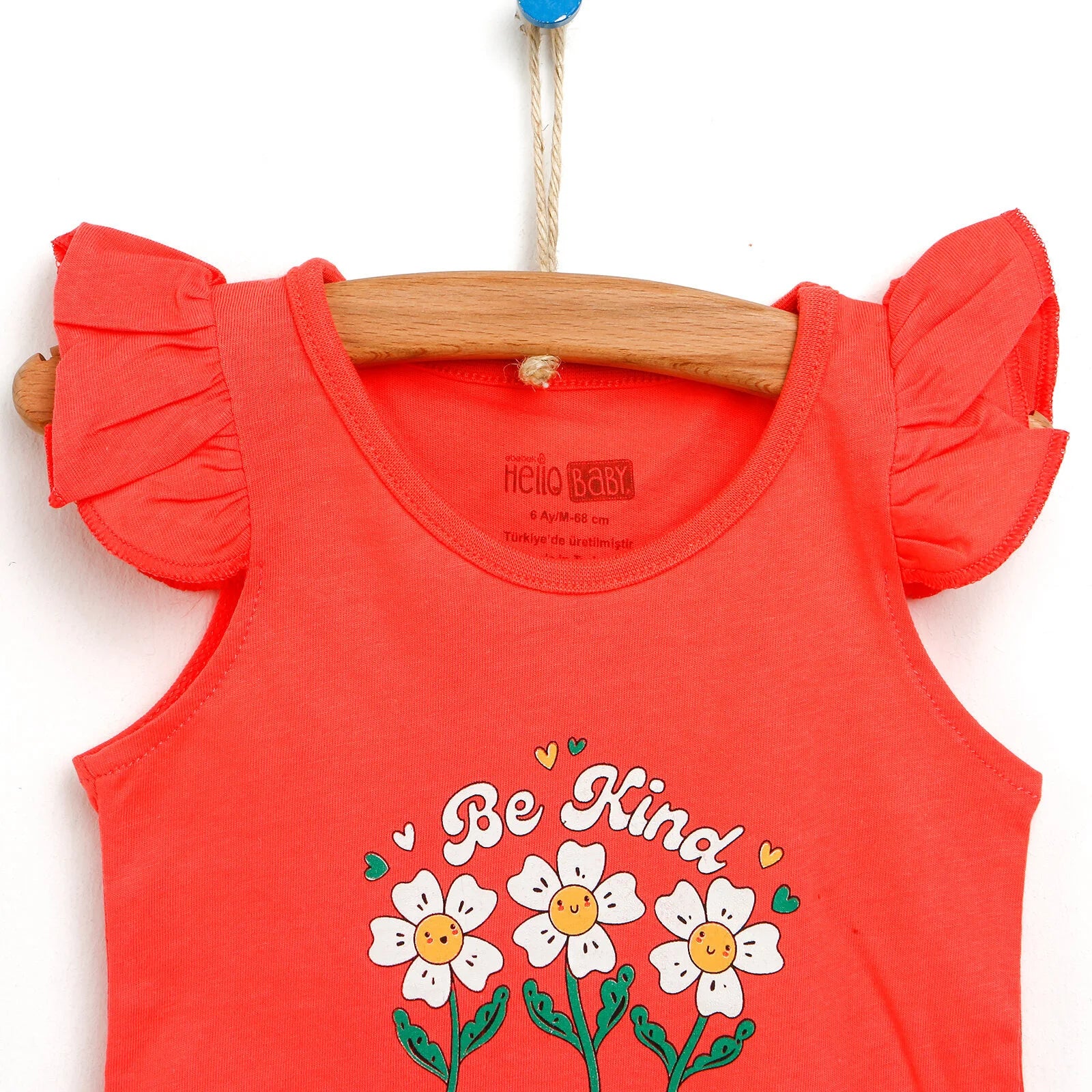 HelloBaby Basic Baby Girl Tank Top - Coral - ebebek - Black Friday