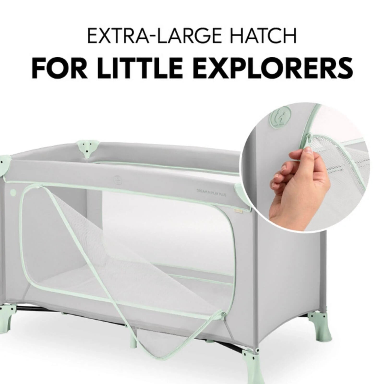 Hauck Dream N Play Plus - Mint - ebebek - Black Friday