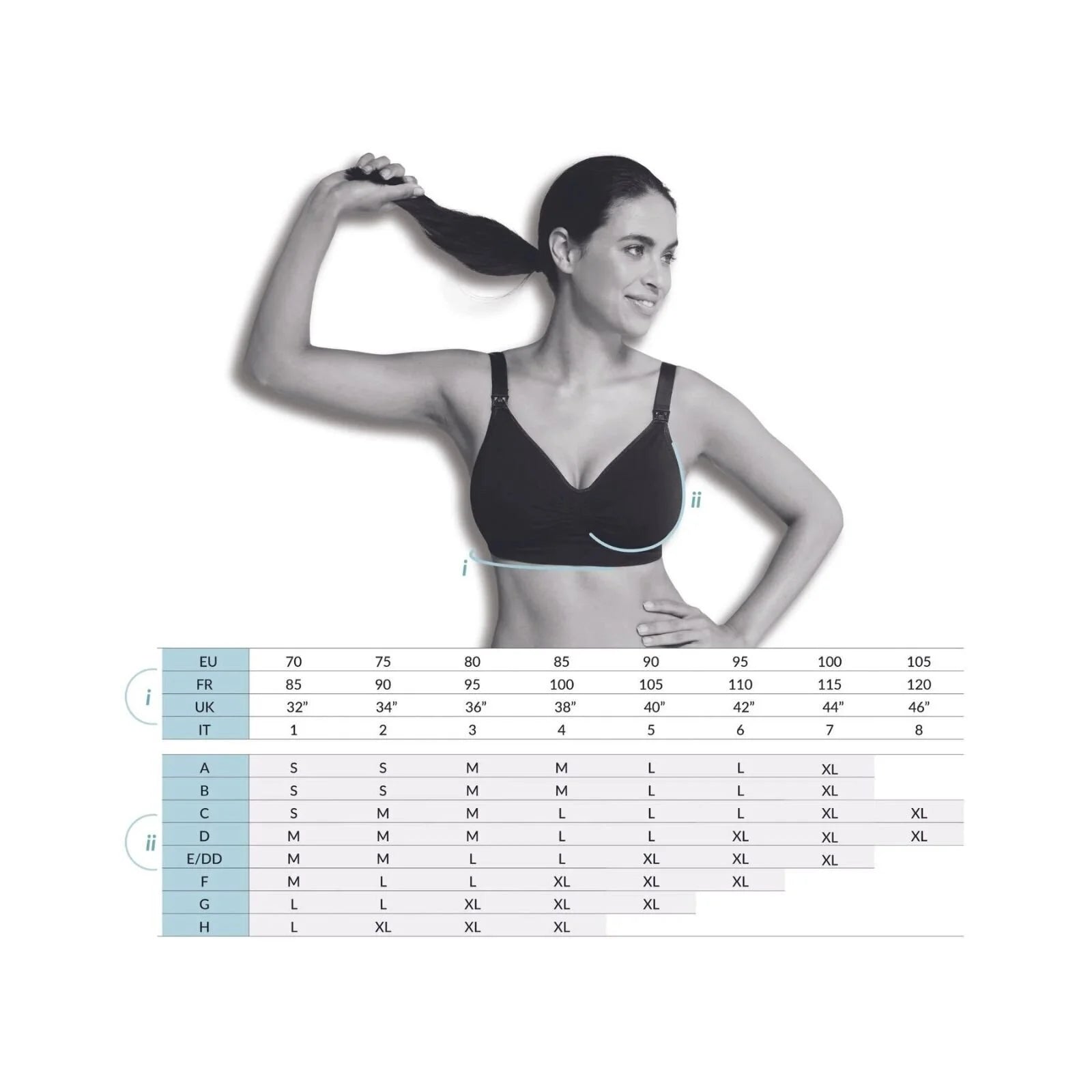 Carriwell Padded Maternity & Nursing Bra - Black - ebebek - Black Friday