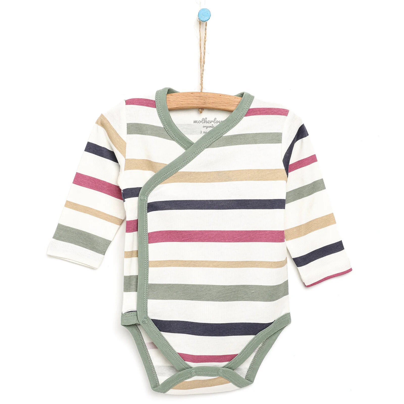 Motherlove Newborn Organic Sleeve Bodysuit - Beige - ebebek - Black Friday