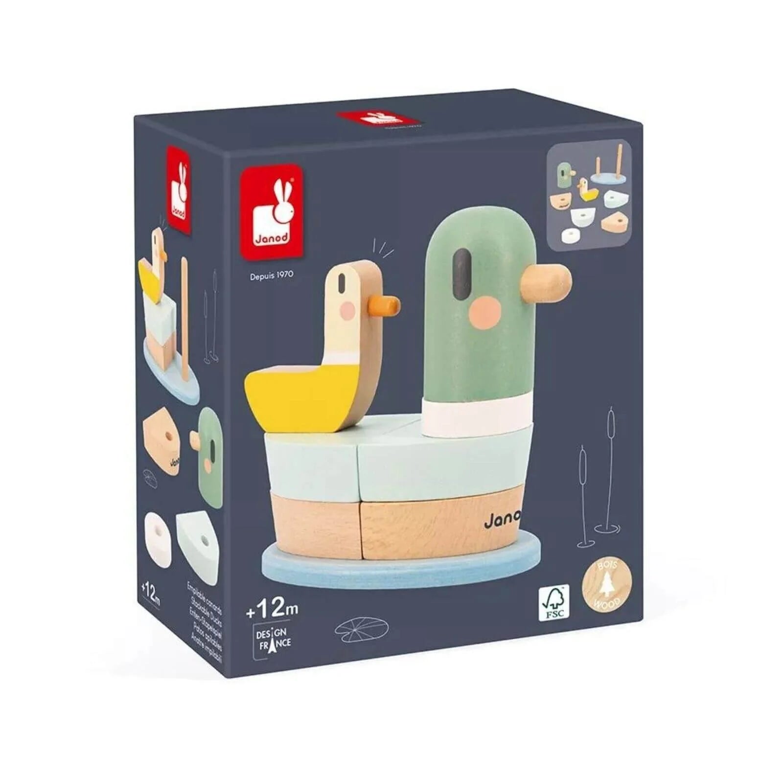 Janod Stackable Ducks Sweet Cocoon - ebebek - Black Friday