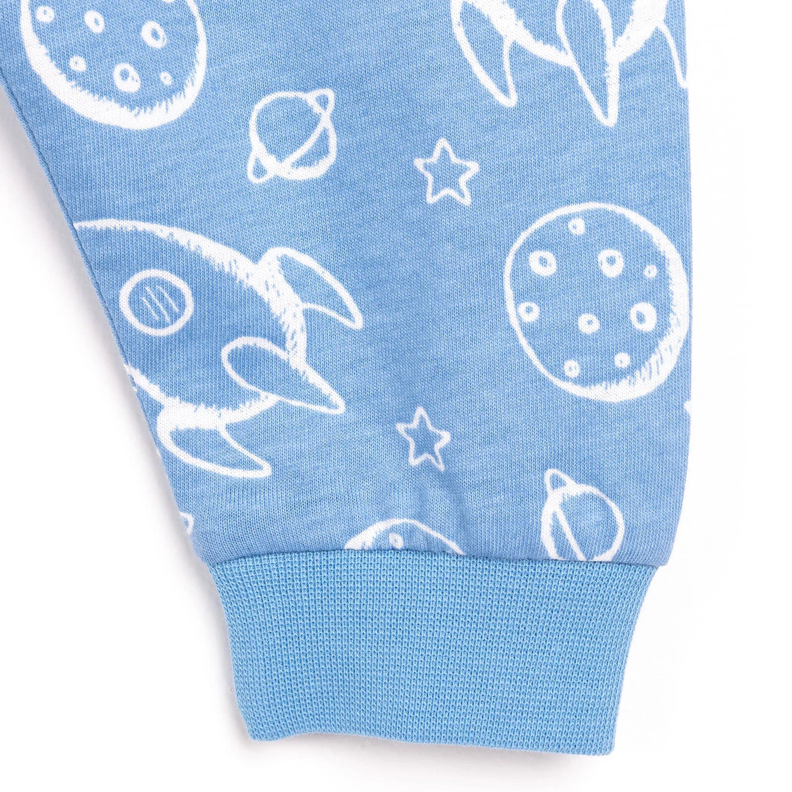 HelloBaby Boy Long Sleeve Pyjamas Set - Blue - ebebek - Black Friday