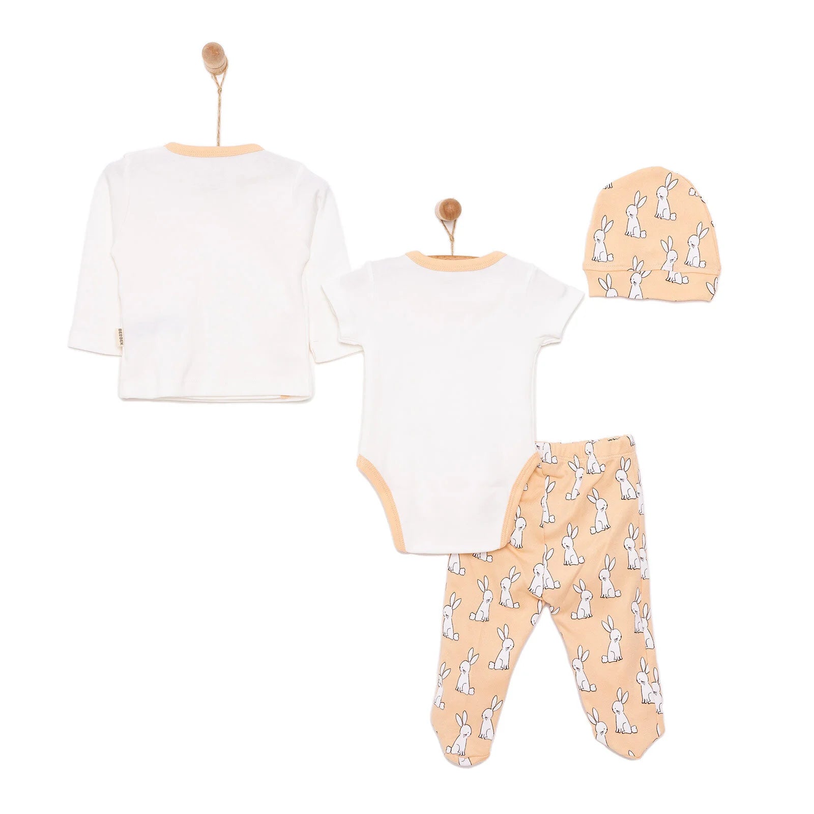 Bebbek Baby Boy 5 Pcs Newborn Starter Set - Ecru - ebebek - Black Friday