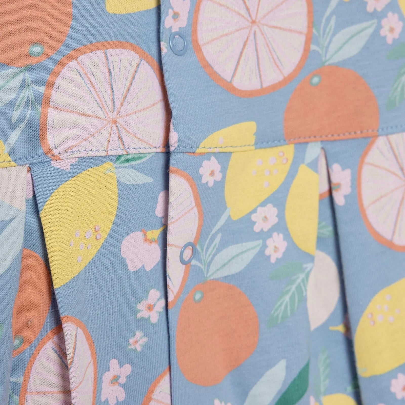 Bebetto Newborn Aloha Short Overalls - Light Blue - ebebek - Black Friday