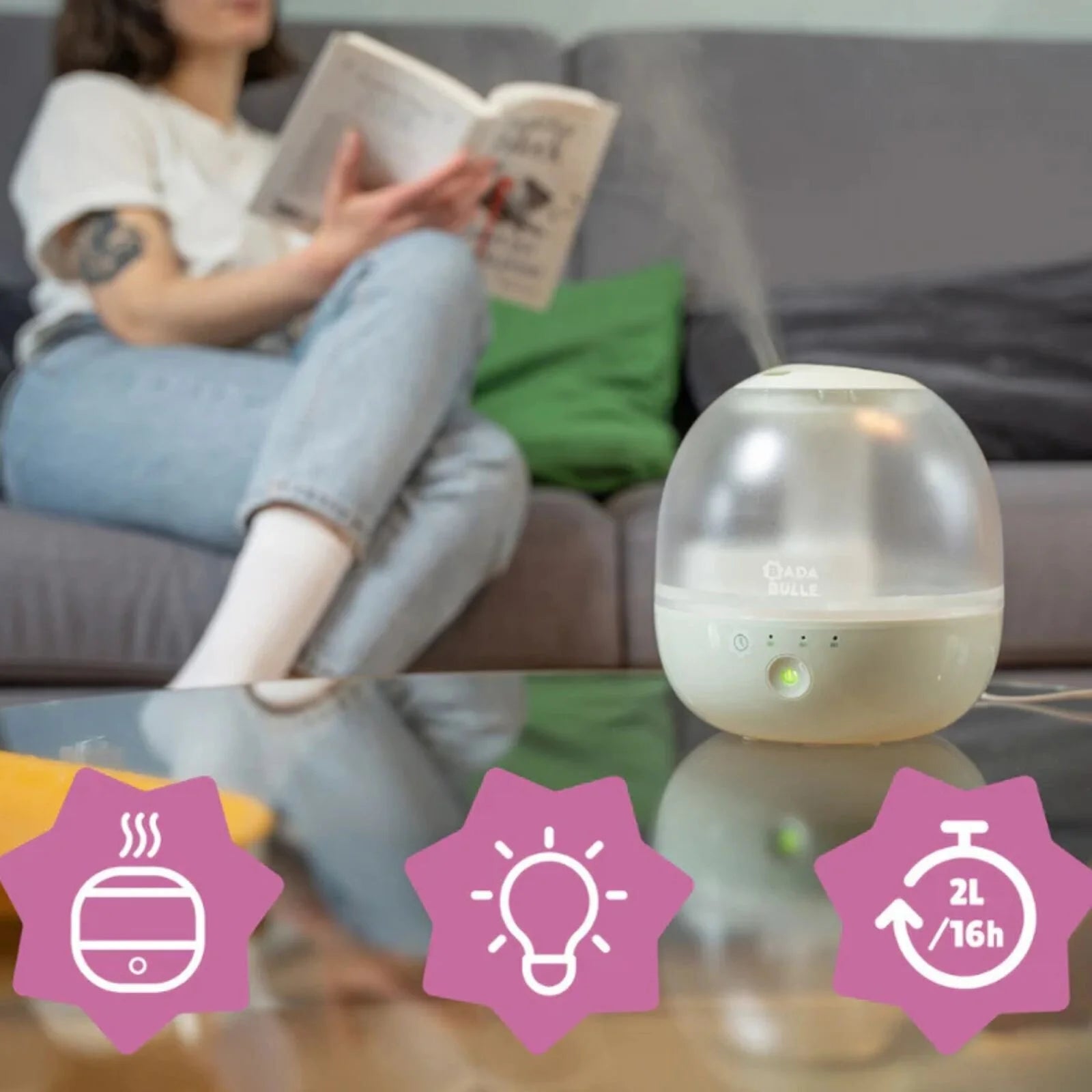 Badabulle Bubble Humidifier Nightlight - Badabulle - ebebek