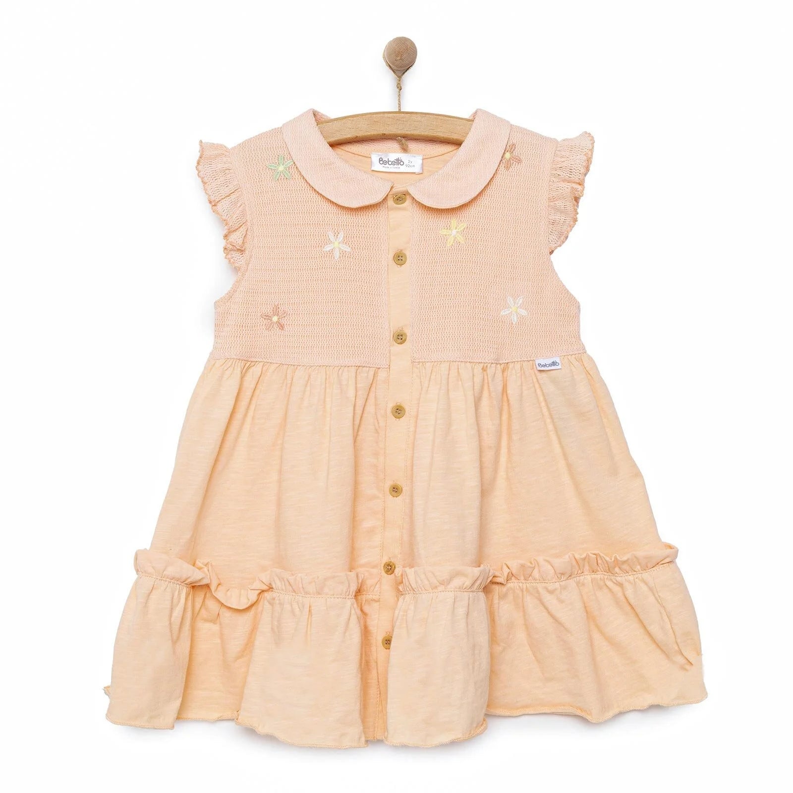 Bebetto Pink Pear Girl Dress - Salmon - ebebek - Black Friday