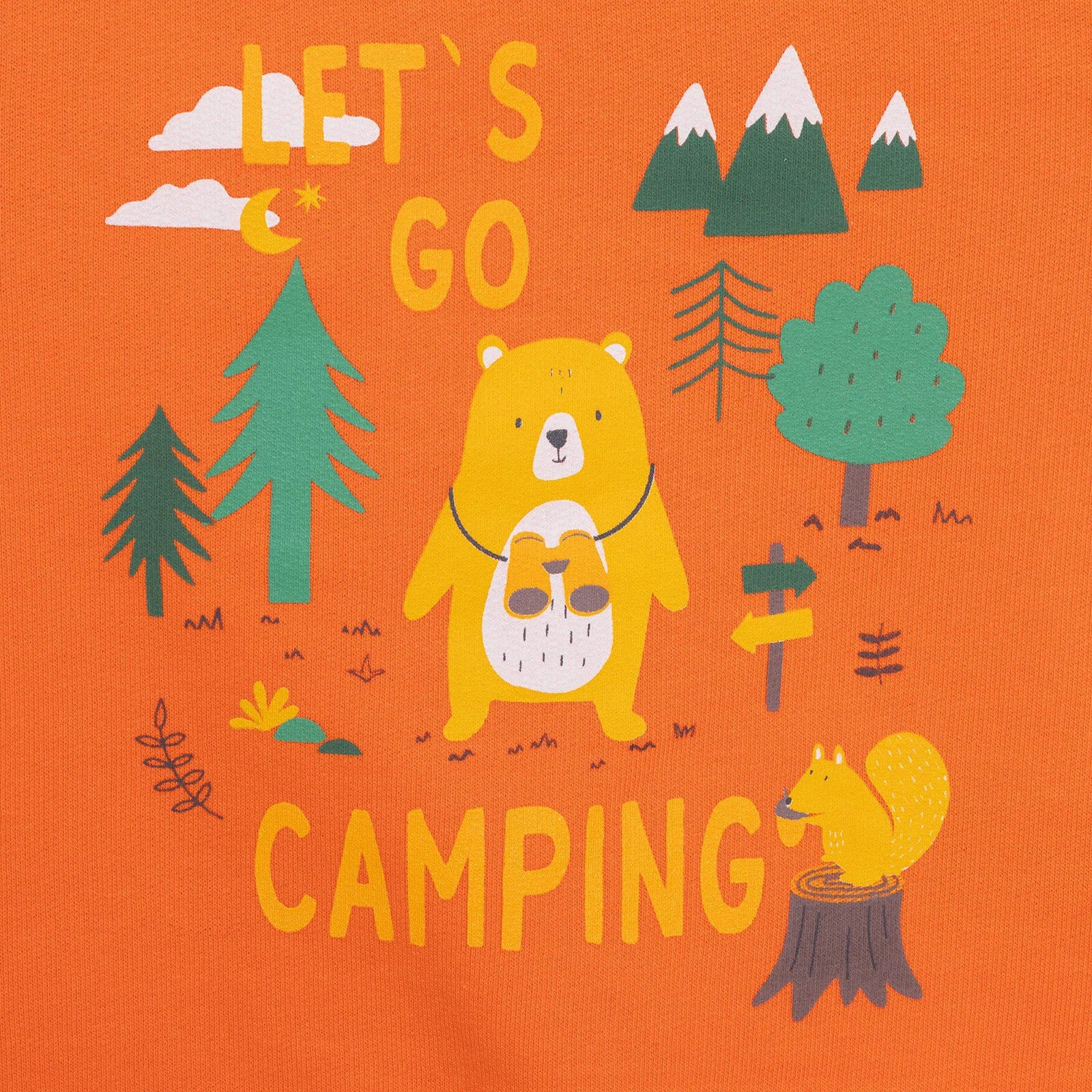 HelloBaby Boy Hoddie Sweatshirt - Orange - ebebek - Black Friday