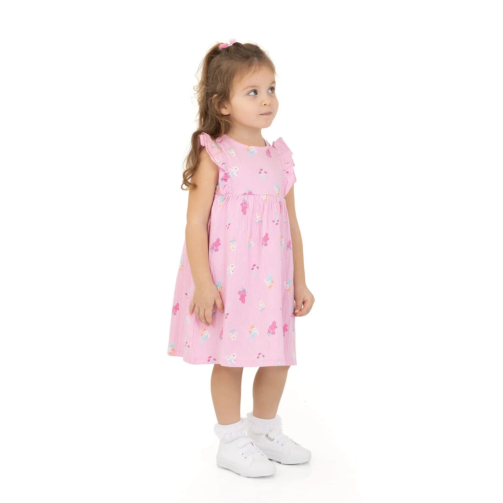 HelloBaby Little Blooms Girl Dress - Mauve - ebebek - Black Friday