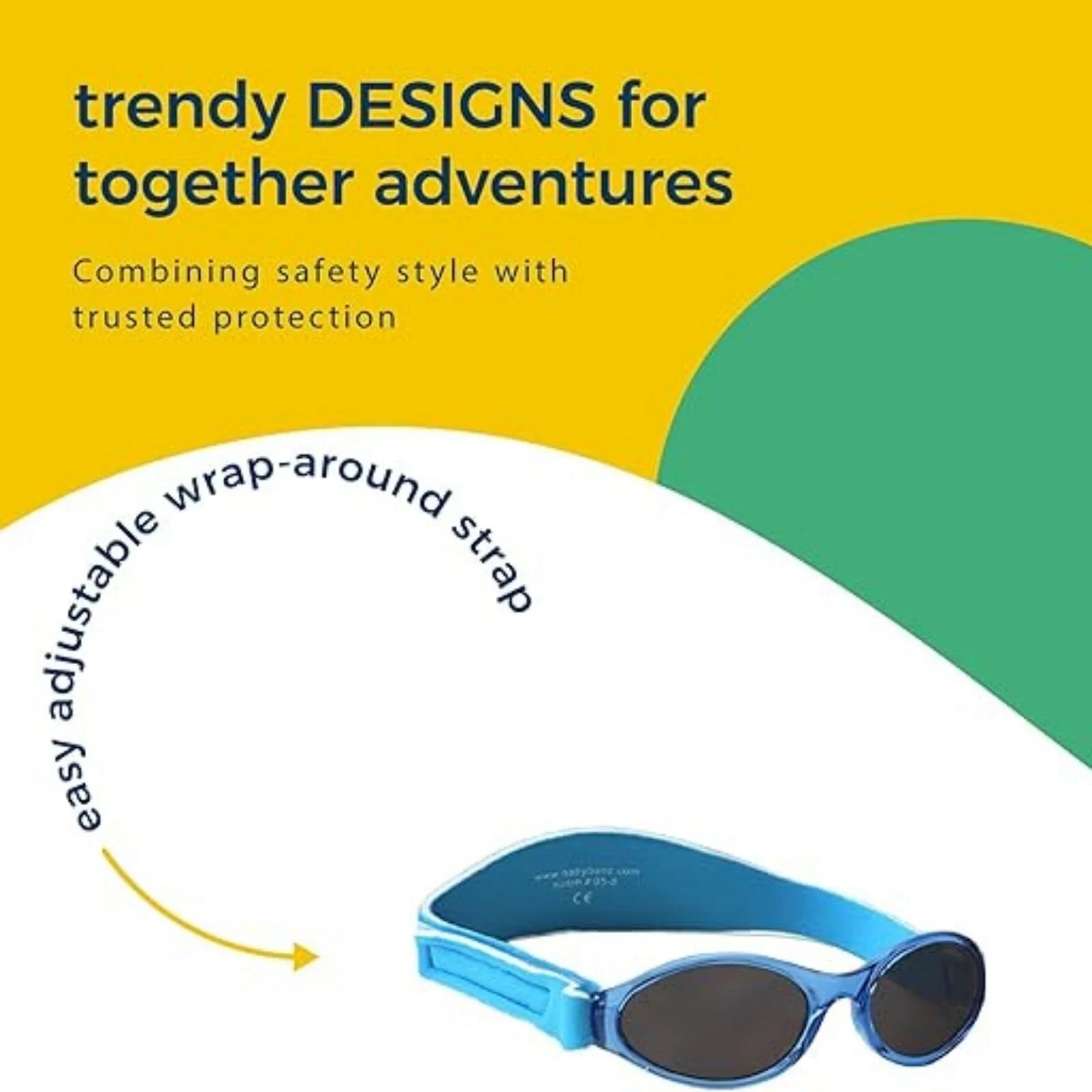 Baby Banz Bubzee Sunglasses 0 - 2 yrs - Lagoon Blue - ebebek - Black Friday