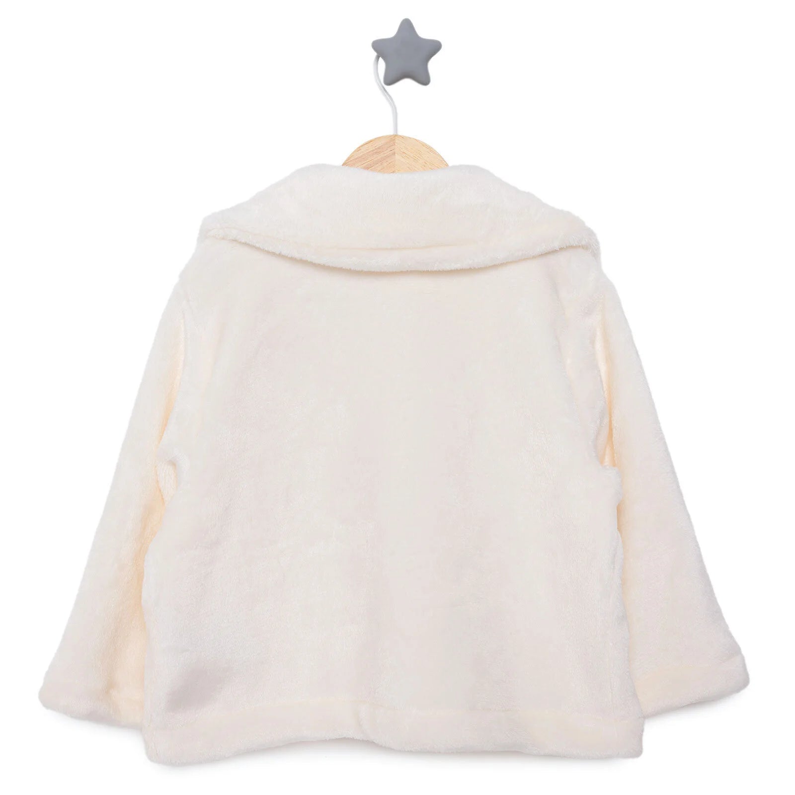 HelloBaby Basic Girl Welsoft Cardigan - Ecru - ebebek - Black Friday