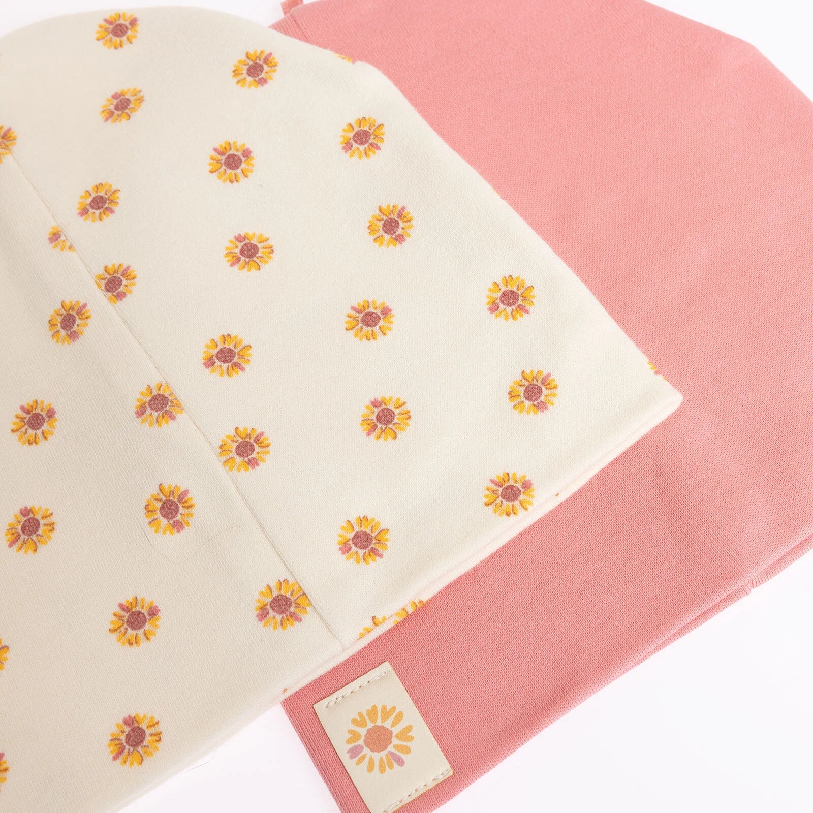 Little Plane Baby Girl 2 Pcs Beanies - Light Rose - ebebek - Black Friday