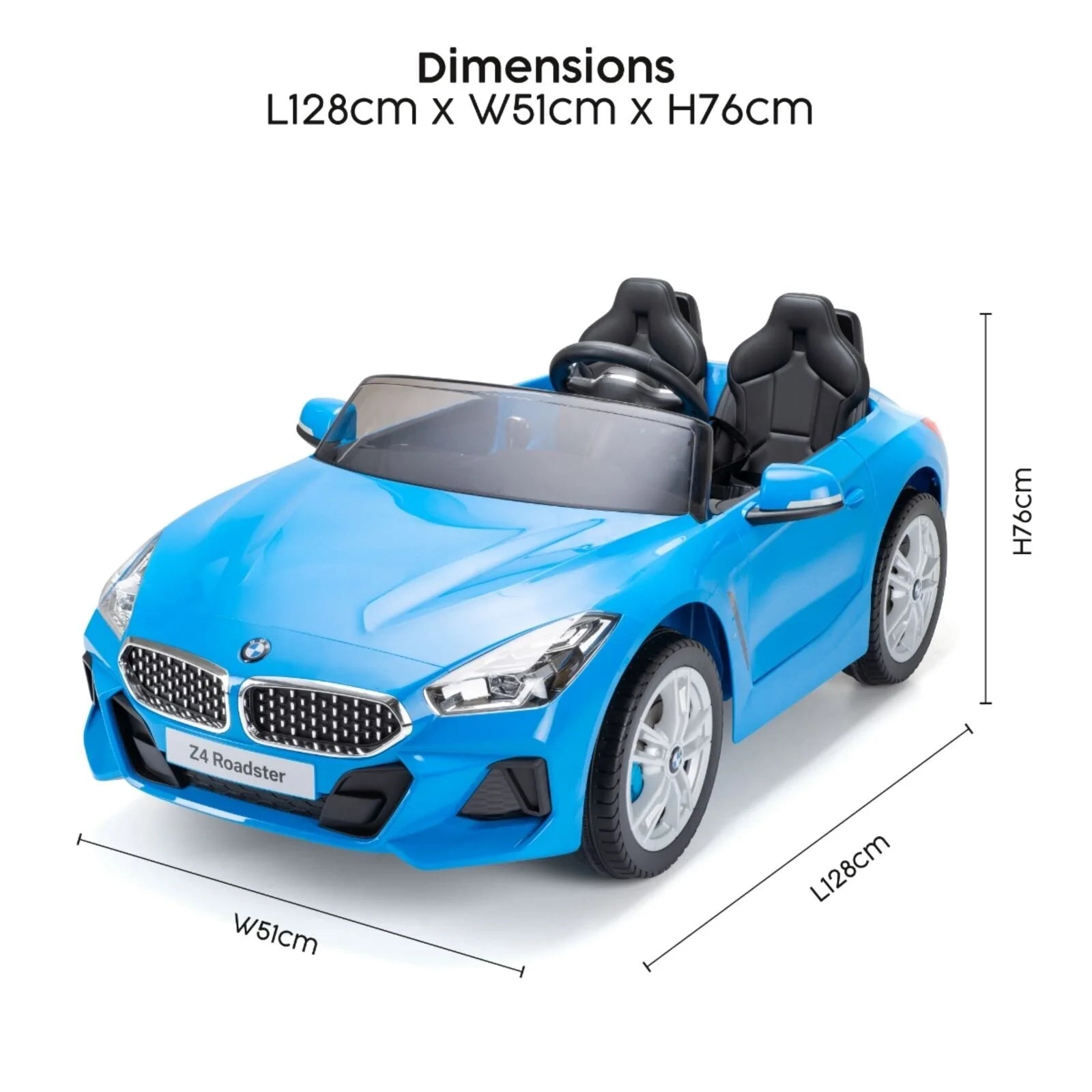 Xootz BMW Z4 12v Electric Ride - On Blue - Blue - ebebek - Black Friday
