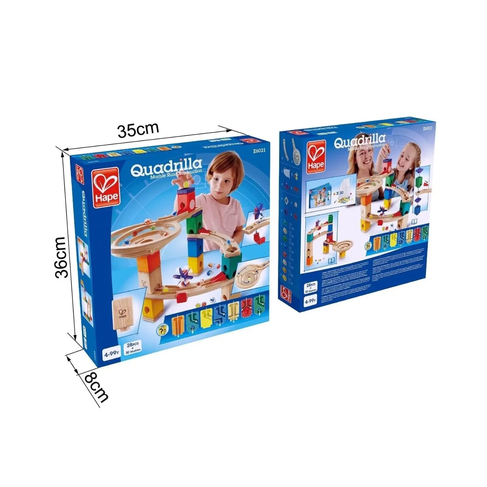 Hape Quadrilla Race to the Finish Marble Run Blocks - ebebek - Black Friday