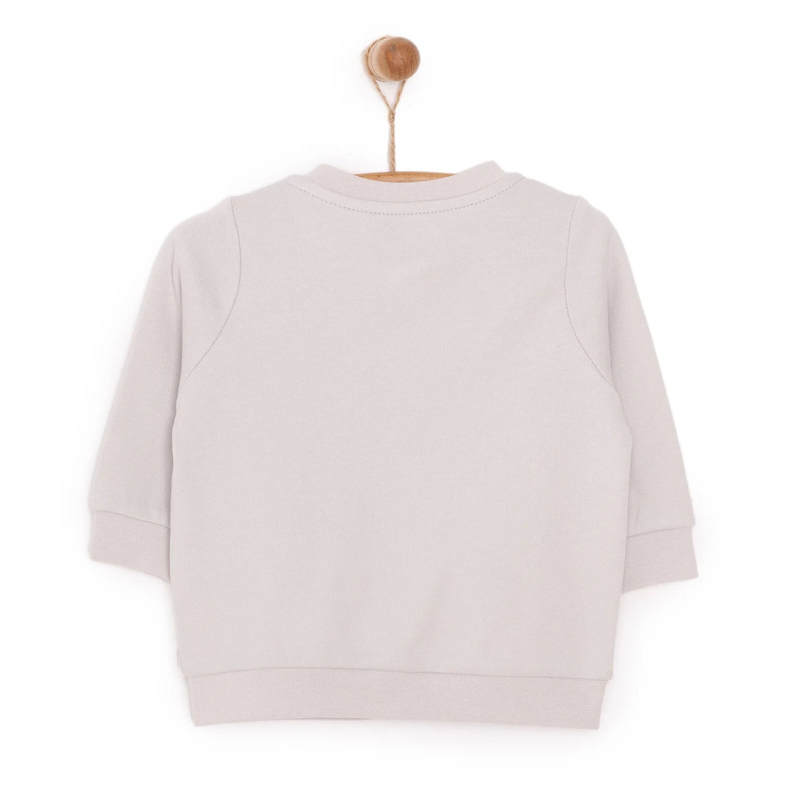 HelloBaby Basic Ribbed Cardigan - Grey - ebebek - Black Friday