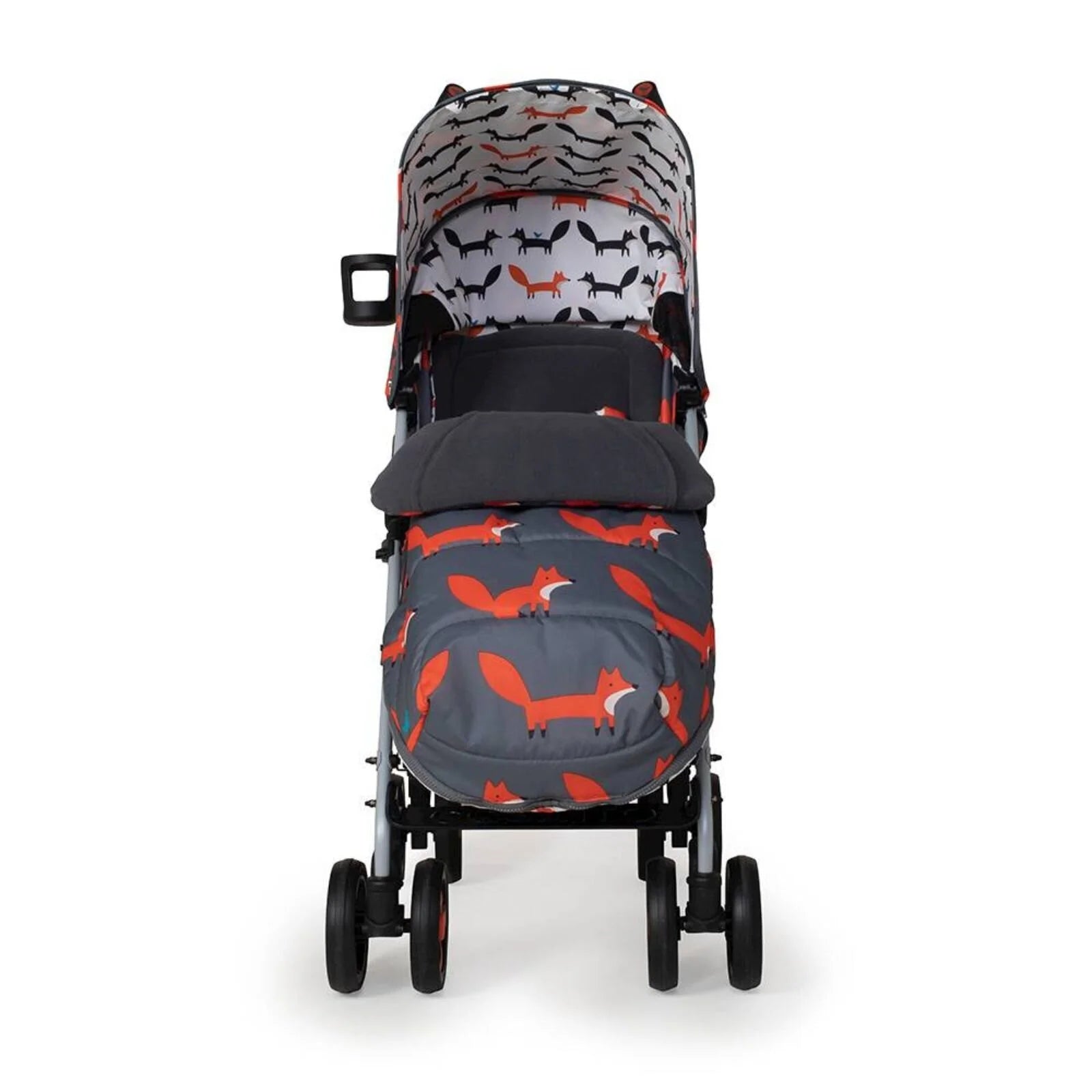 Cosatto Supa 3 Stroller - Charcoal Mister Fox - ebebek - Black Friday