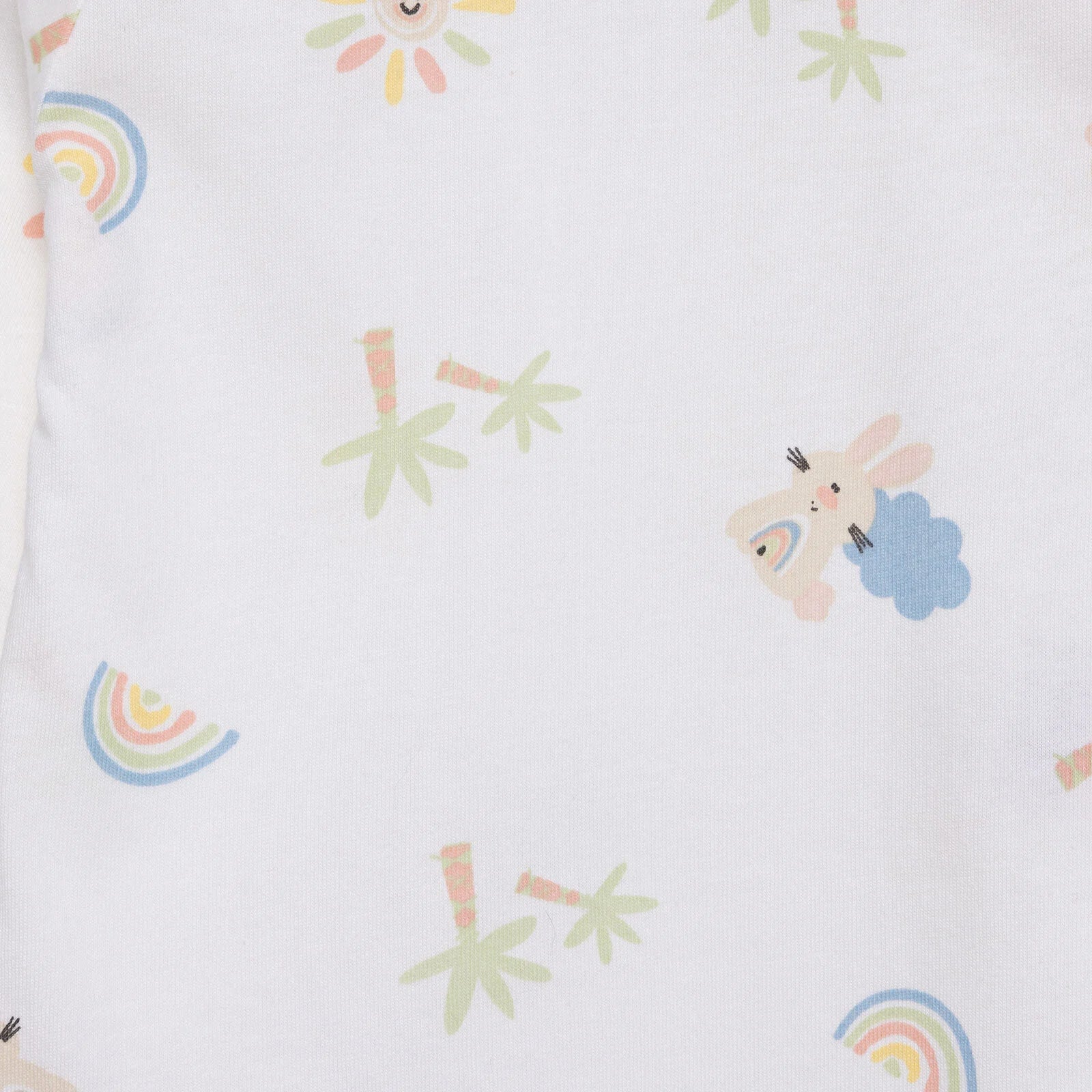 HelloBaby Girl Long Sleeve Pyjamas Set - White - ebebek - Black Friday