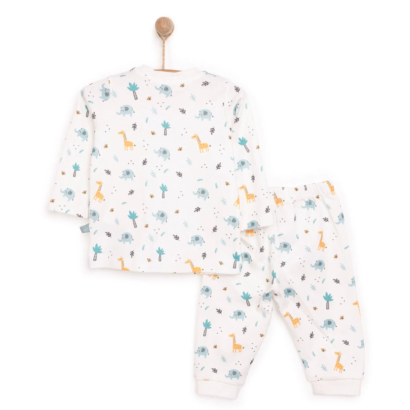 Pambuliq Girl Long Sleeve Pyjamas Set - Green - ebebek - Black Friday