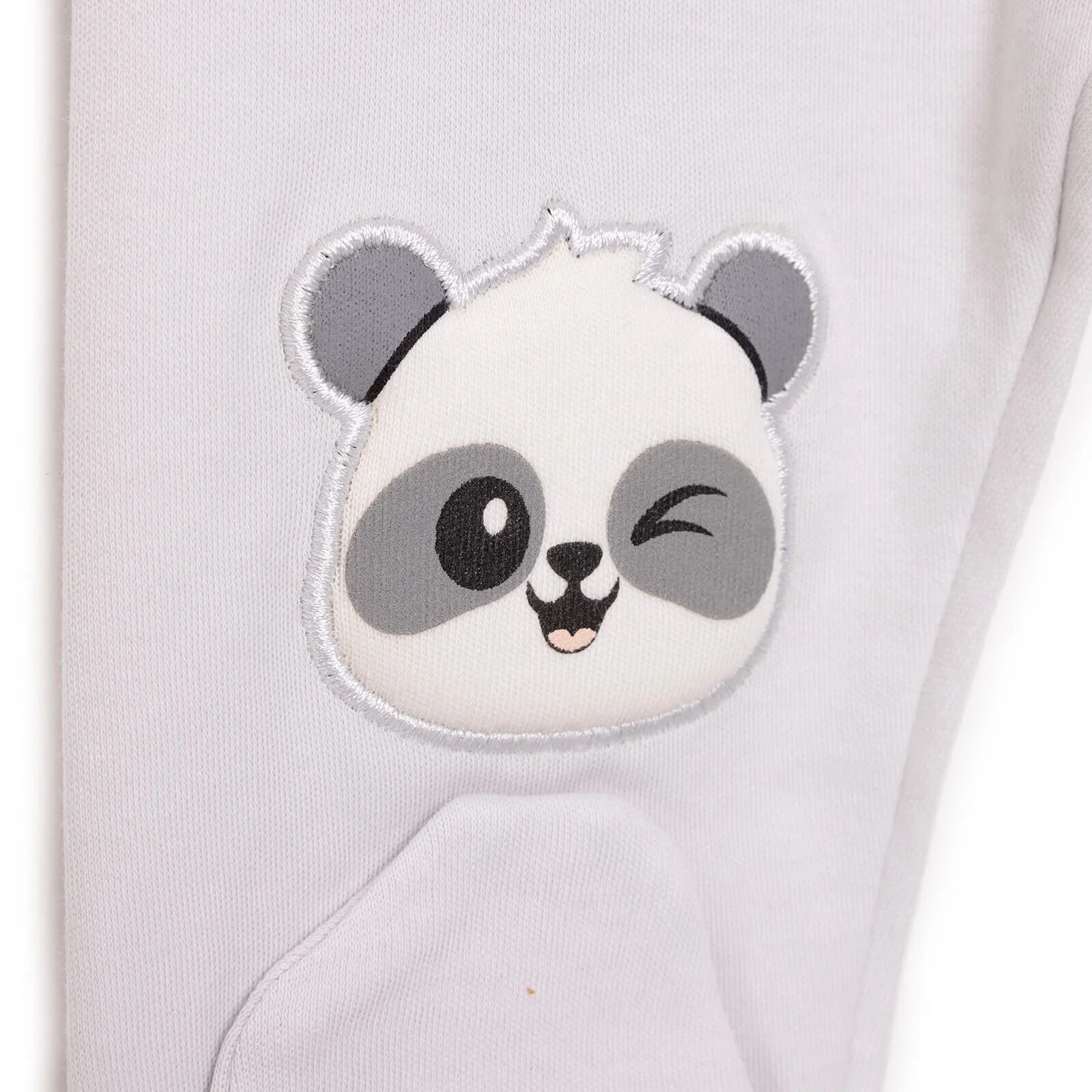 HelloBaby Newborn Baby Boy Joggers with Feet - Light Grey - ebebek - Black Friday