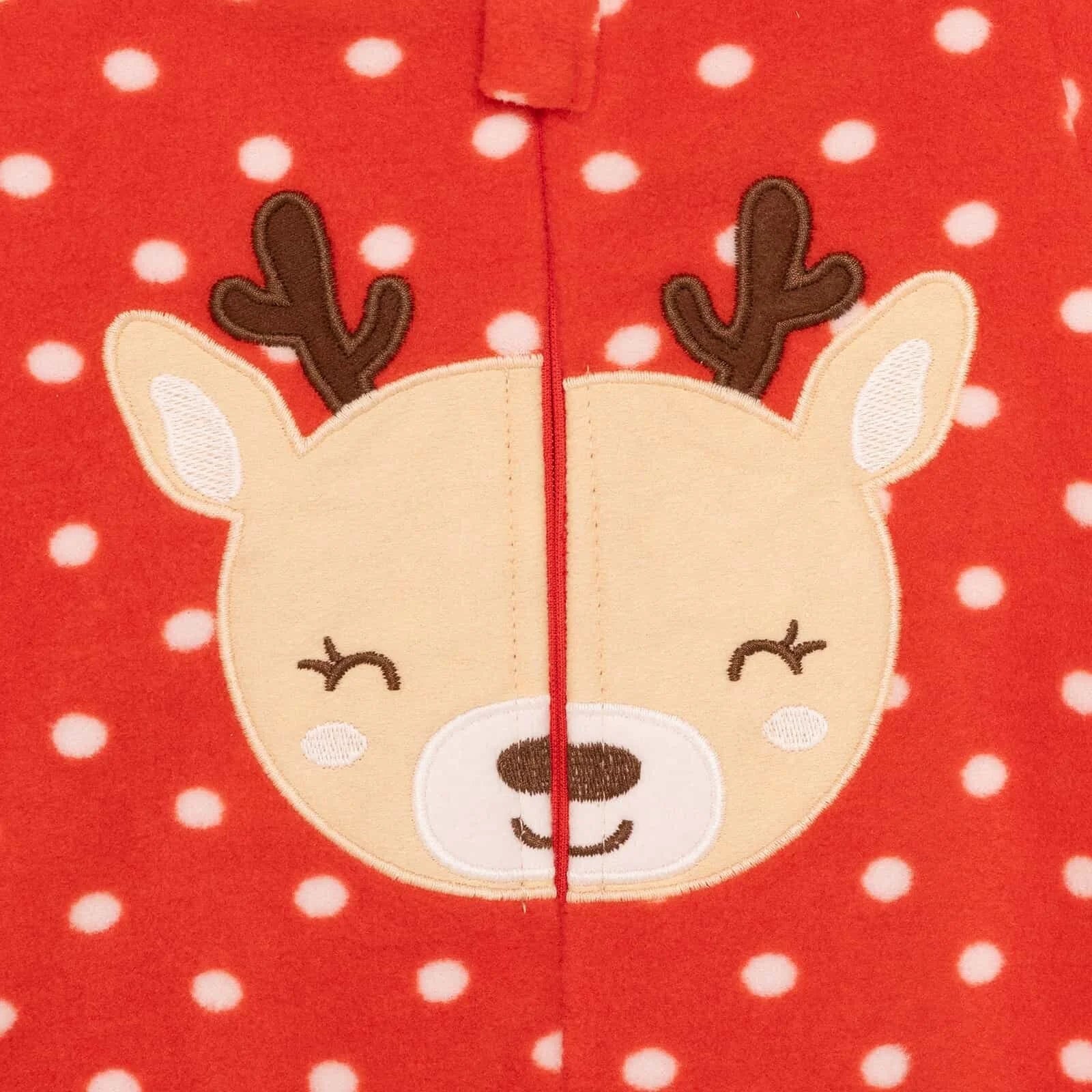 HelloBaby Newborn Fleece Hooded Overall - Red - ebebek - Black Friday